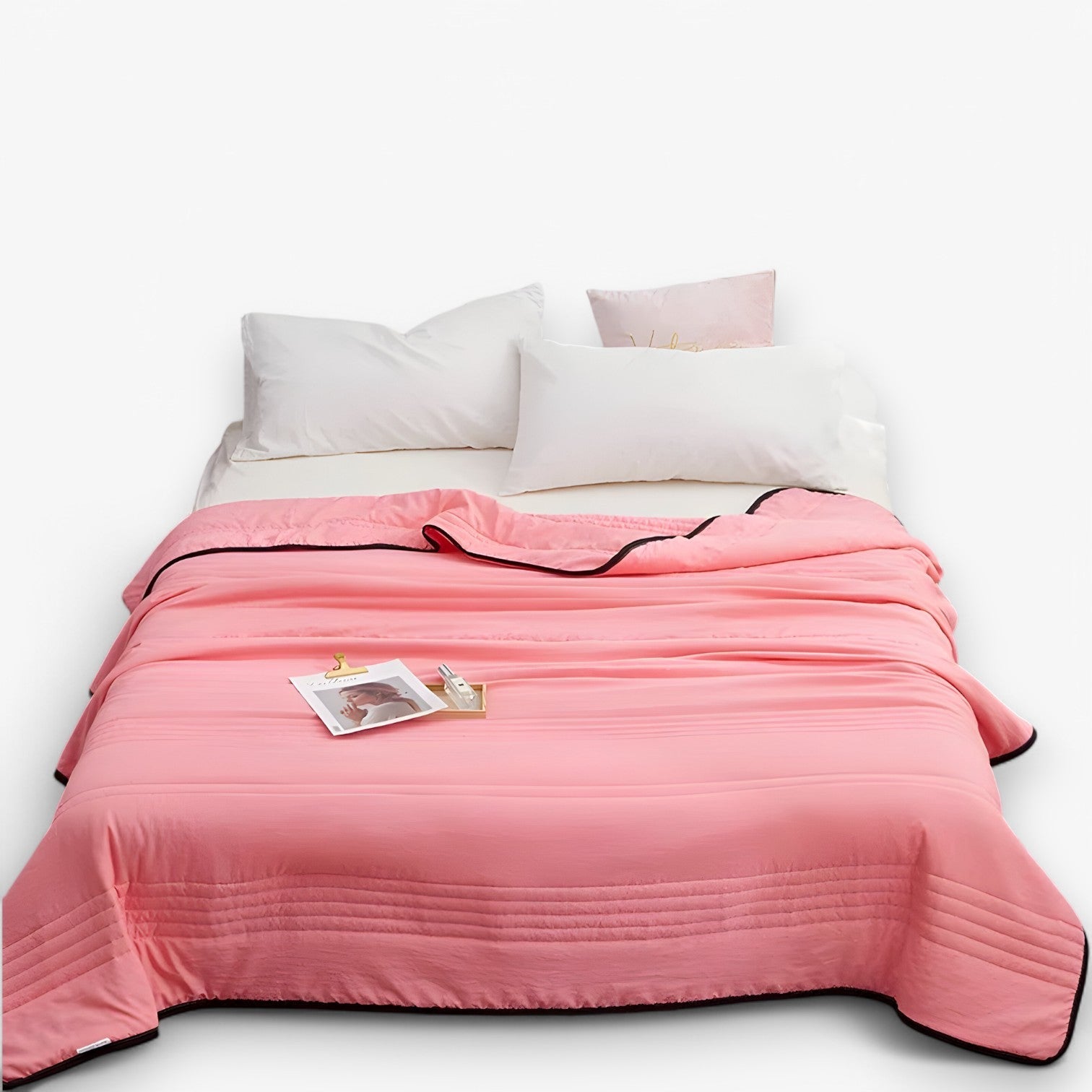 Leilani | Ademend e pelle amichevole – Coperta estiva per il massimo comfort - Perzik - Home Home & Garden home decor - Concept Palermo