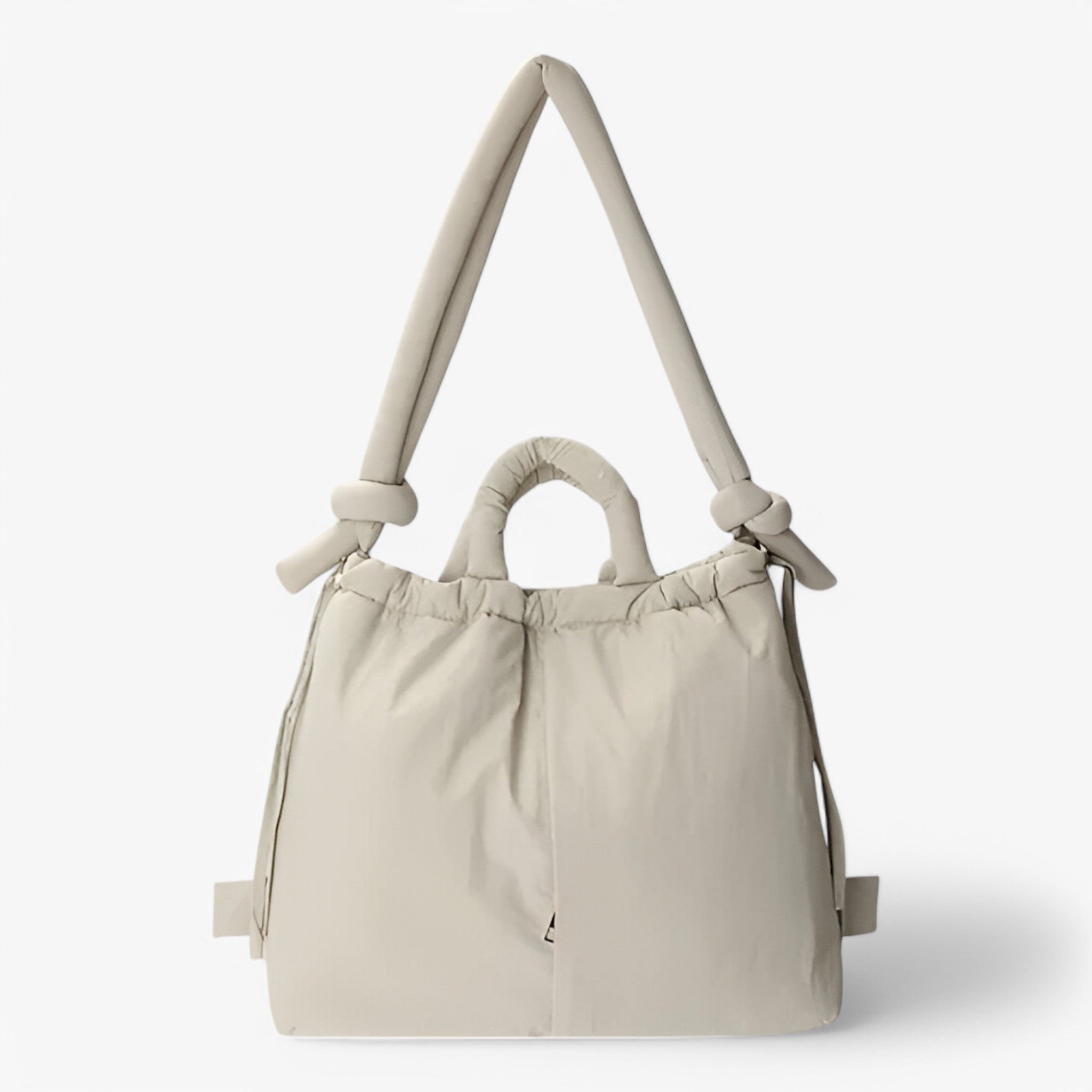 Emilia | Borsa a Spalla Puffer Unica - Beige - new_for_google_may - Concept Palermo