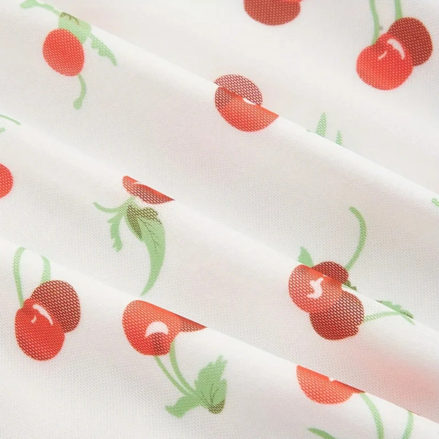 Lola | Abito svasato vintage con stampa ciliegia per feste estive - - - Concept Palermo
