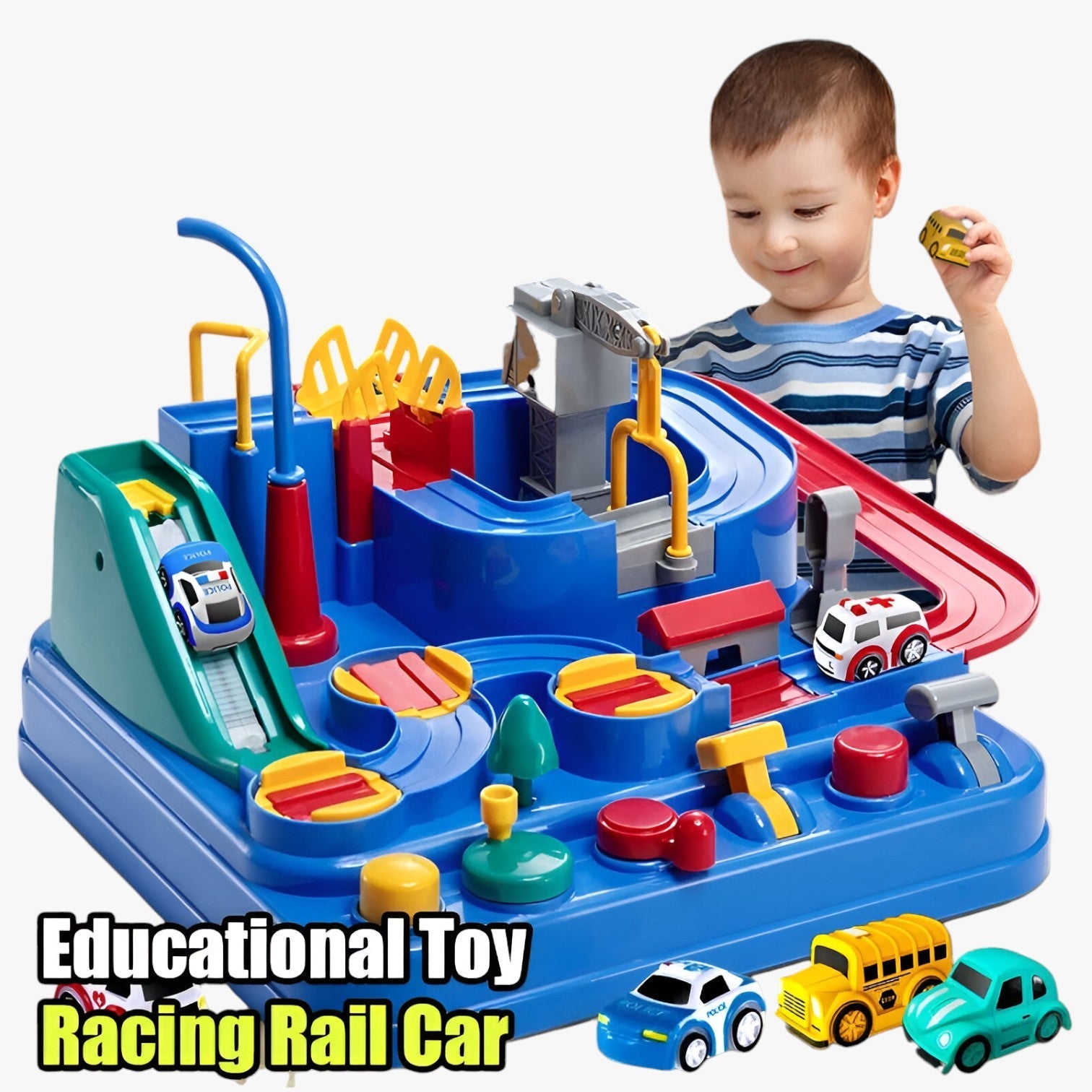 Racer | Pista di Gioco Educativa per Bambini - - toys toys & gifts toys for kids - Concept Palermo