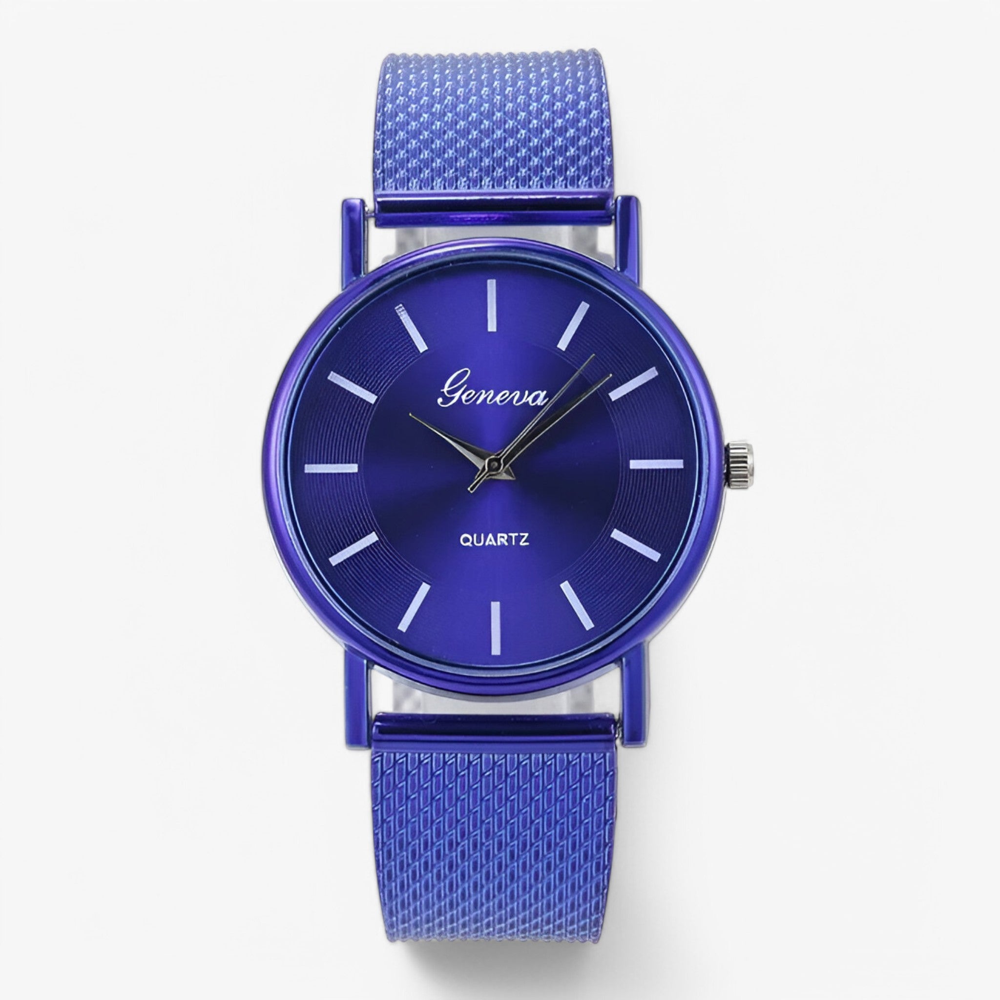 Karina | Orologio Elegante in Oro Rosa con Quadrante a Cuore - Blu-2 - female watch watch for women - Concept Palermo