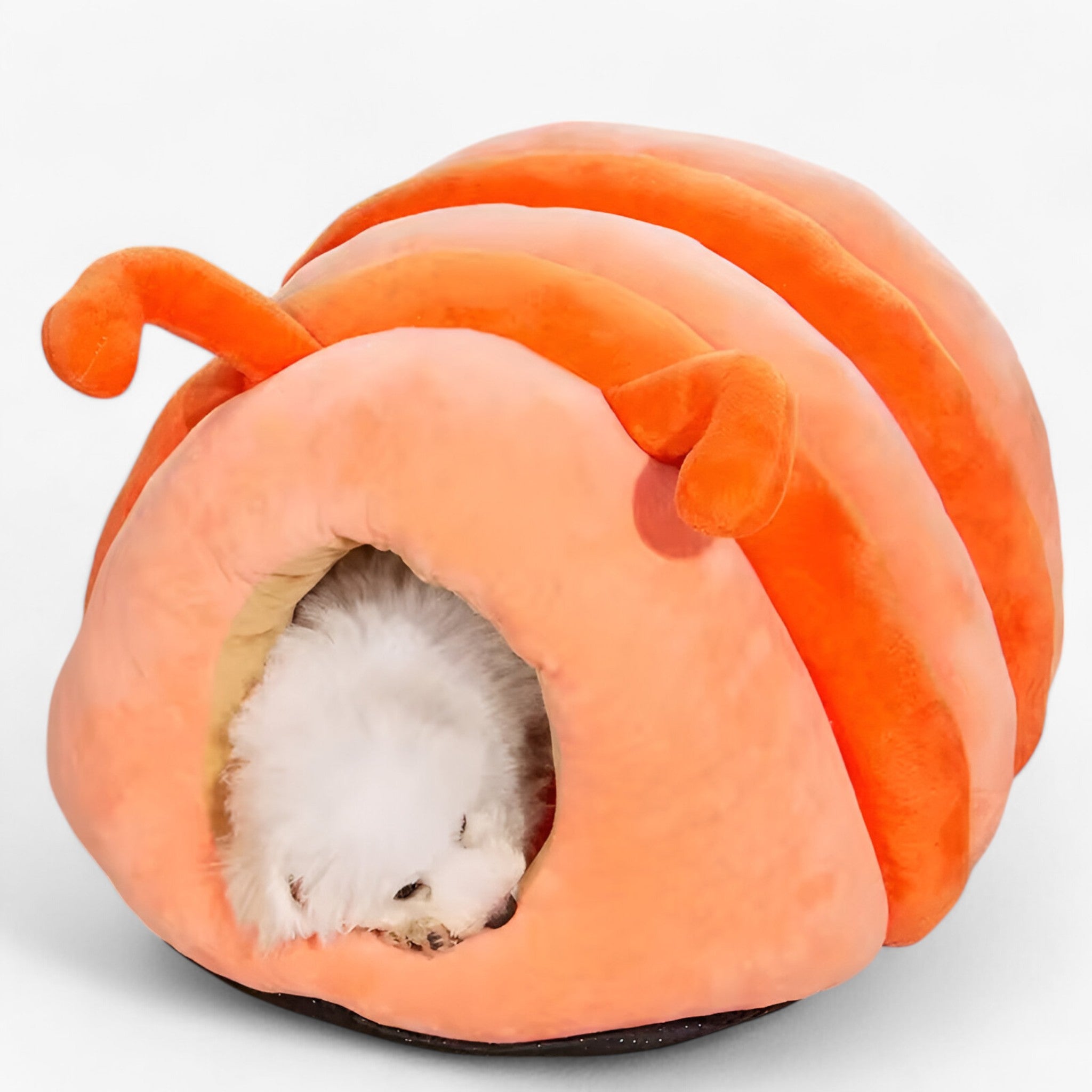 Frosty Haven | Letto per Animali Caldo e Accogliente in Pile con Tenda Invernale - - - Concept Palermo