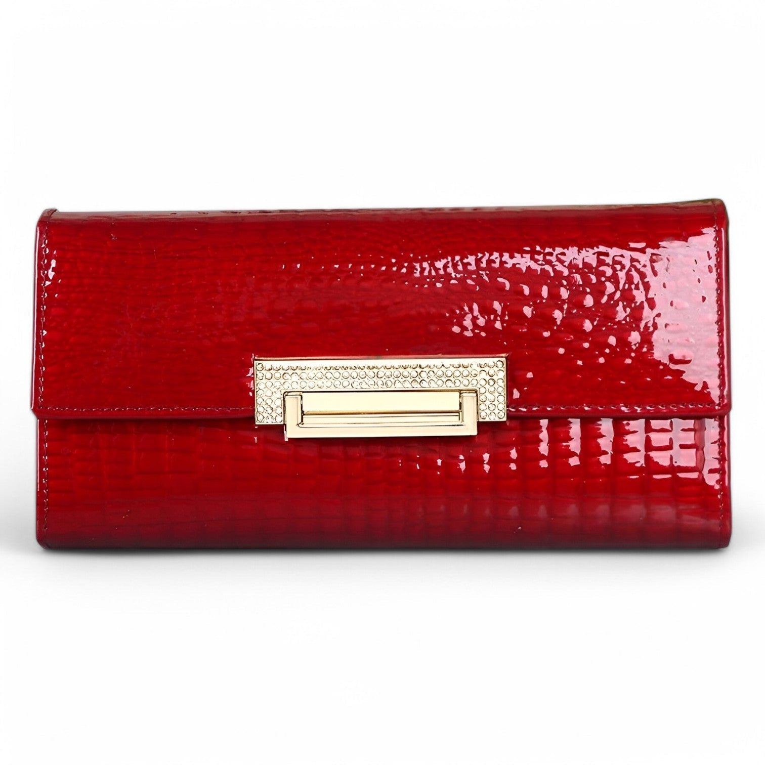 Kathryn | Elegante e Sostenibile - Lusso Vera Pelle Portafoglio Donna - portafoglio rosso da donna - wallet womens wallet - Concept Palermo