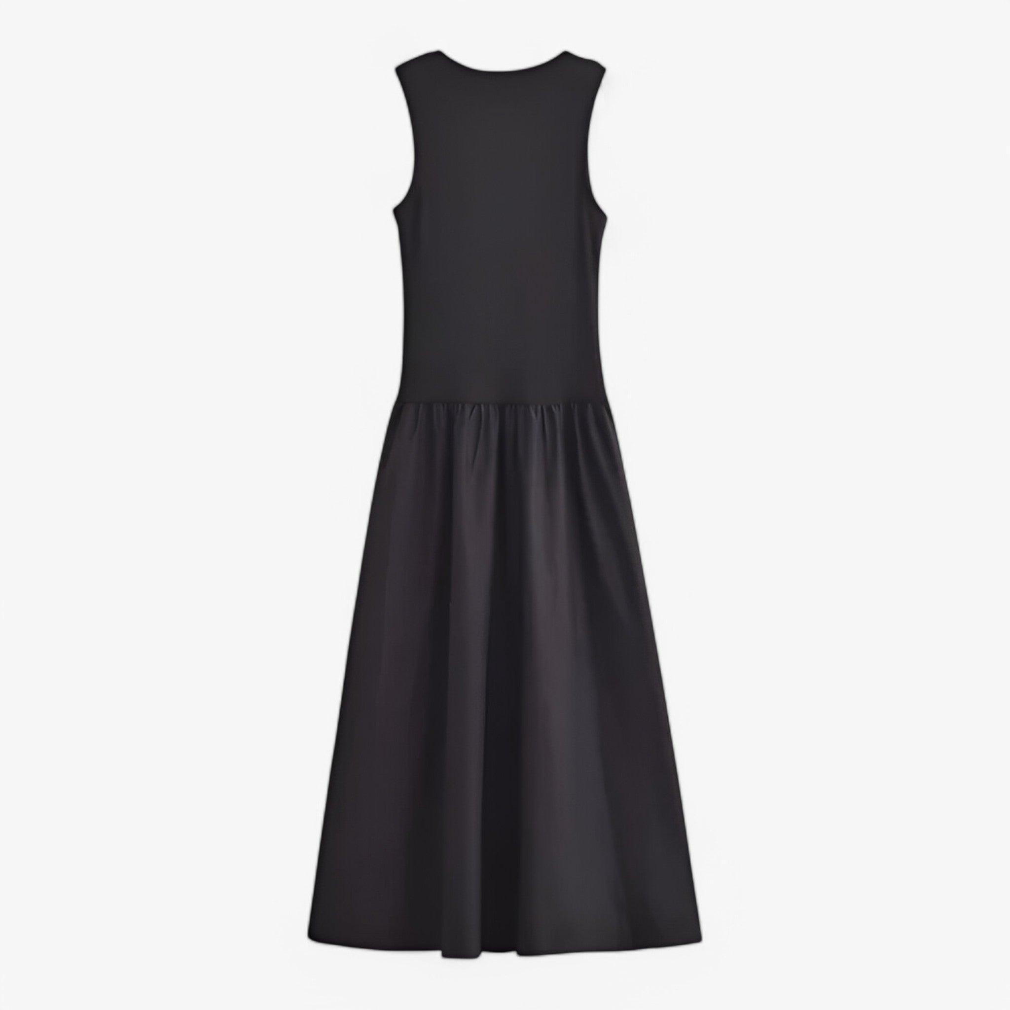 Aria | Abito midi - Elegante e comodo - Nero - - Concept Palermo