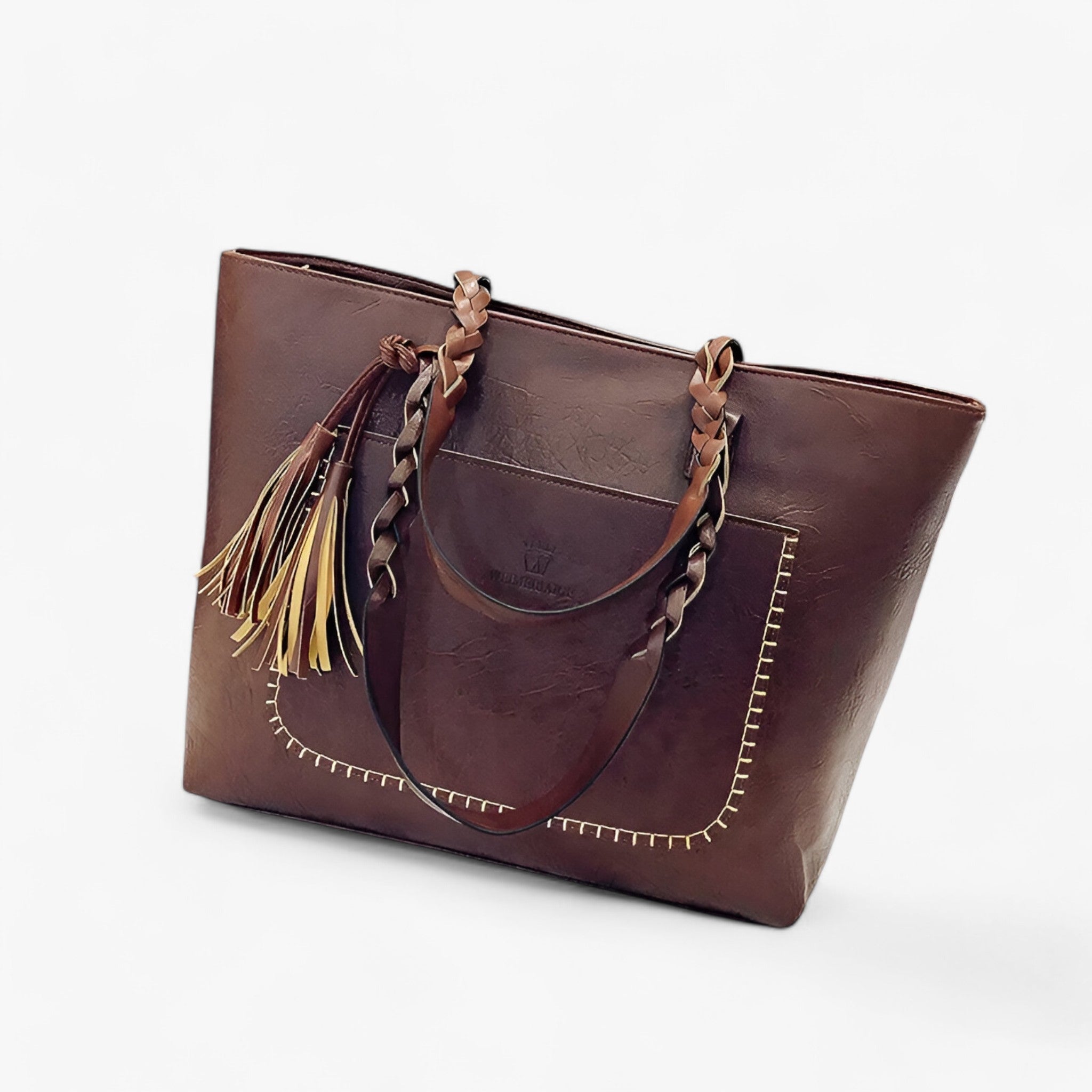 Clea| Borsa in pelle con nappina - - - Concept Palermo