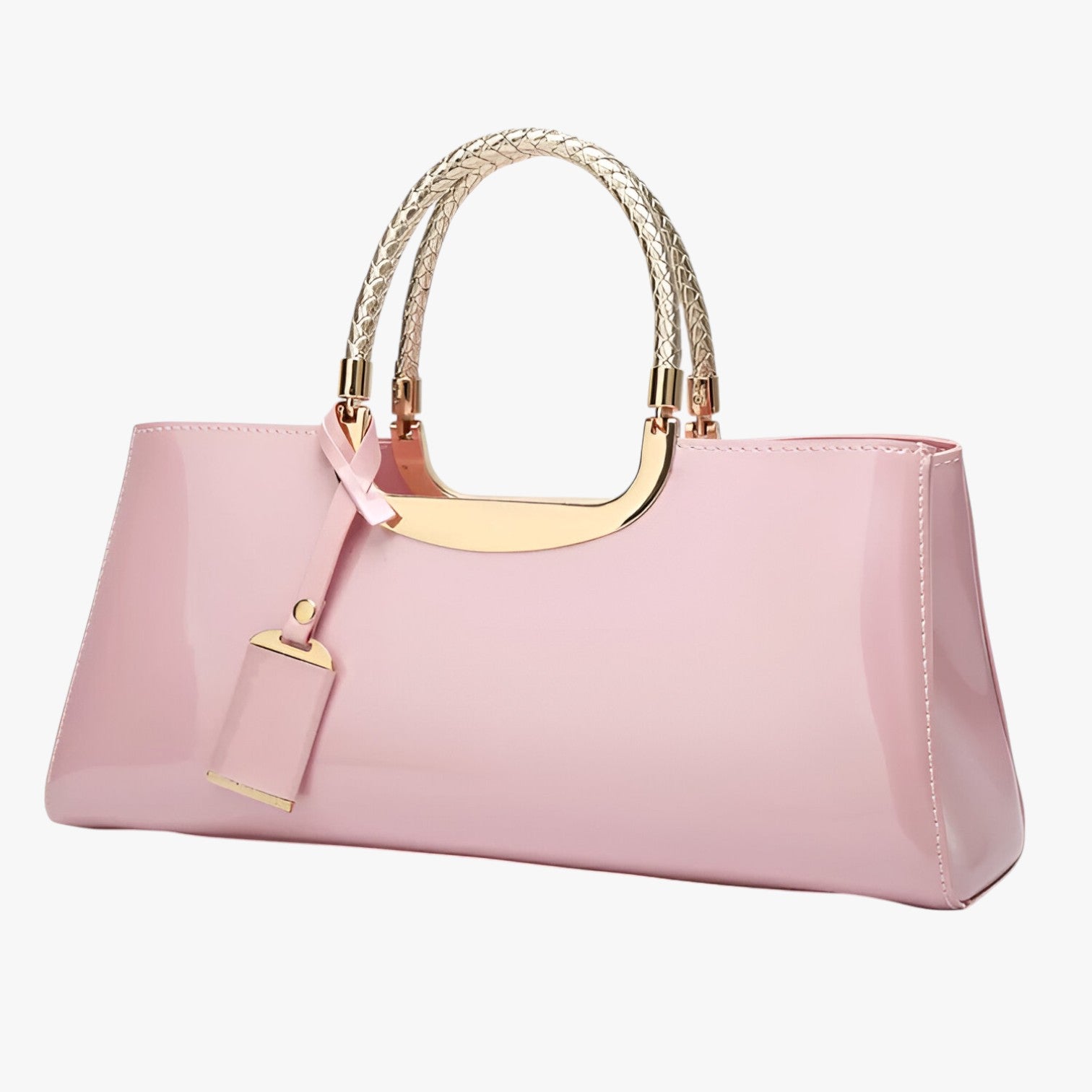 Adele | Borsa elegante in pelle leggera a spalla - Rosa - bag Bags handbags women bags Women's handbags - Concept Palermo