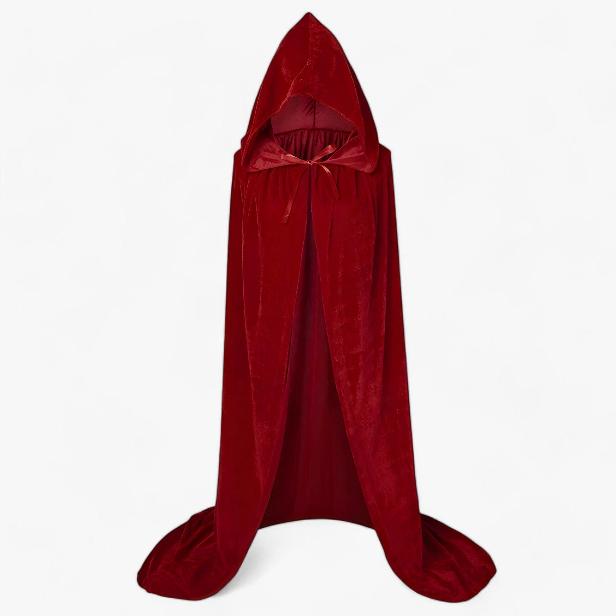 Morgane Heksenmantel - Mantello con cappello per il cosplay di Halloween - Borgogna - cape costume halloween - Concept Palermo