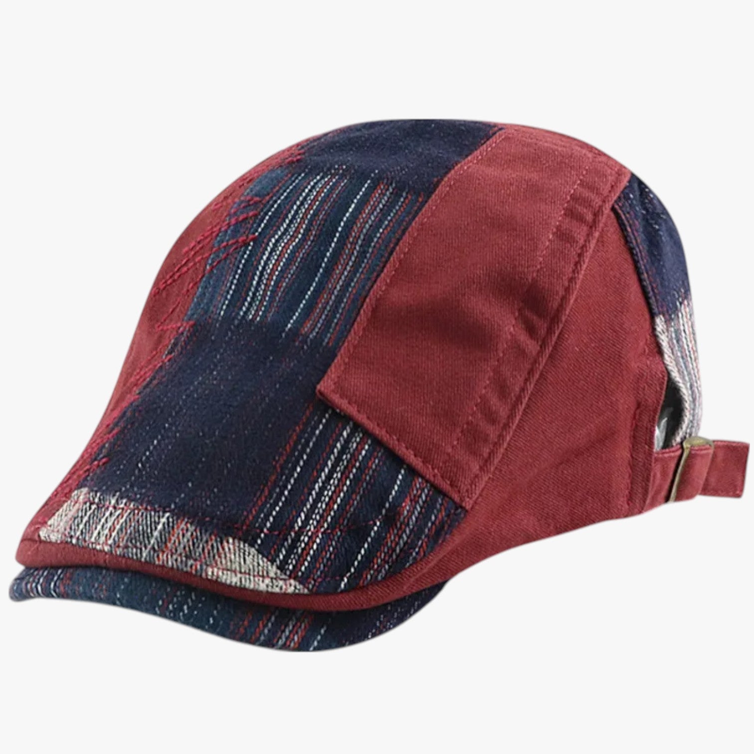 Diego | Berretto in Cotone Casual e Traspirante - rosso vino Testa 55-60cm - caps mens cap - Concept Palermo