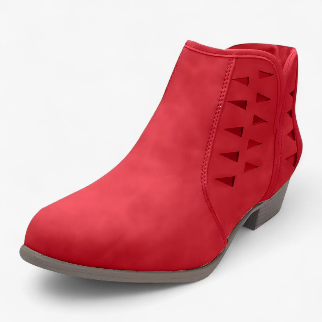 Ellen | Stivaletti bianchi in maglia traforata stile western - Rossa - BOOTS Boots & Shoes shoes shoes for women Shoes women womens shoes - Concept Palermo