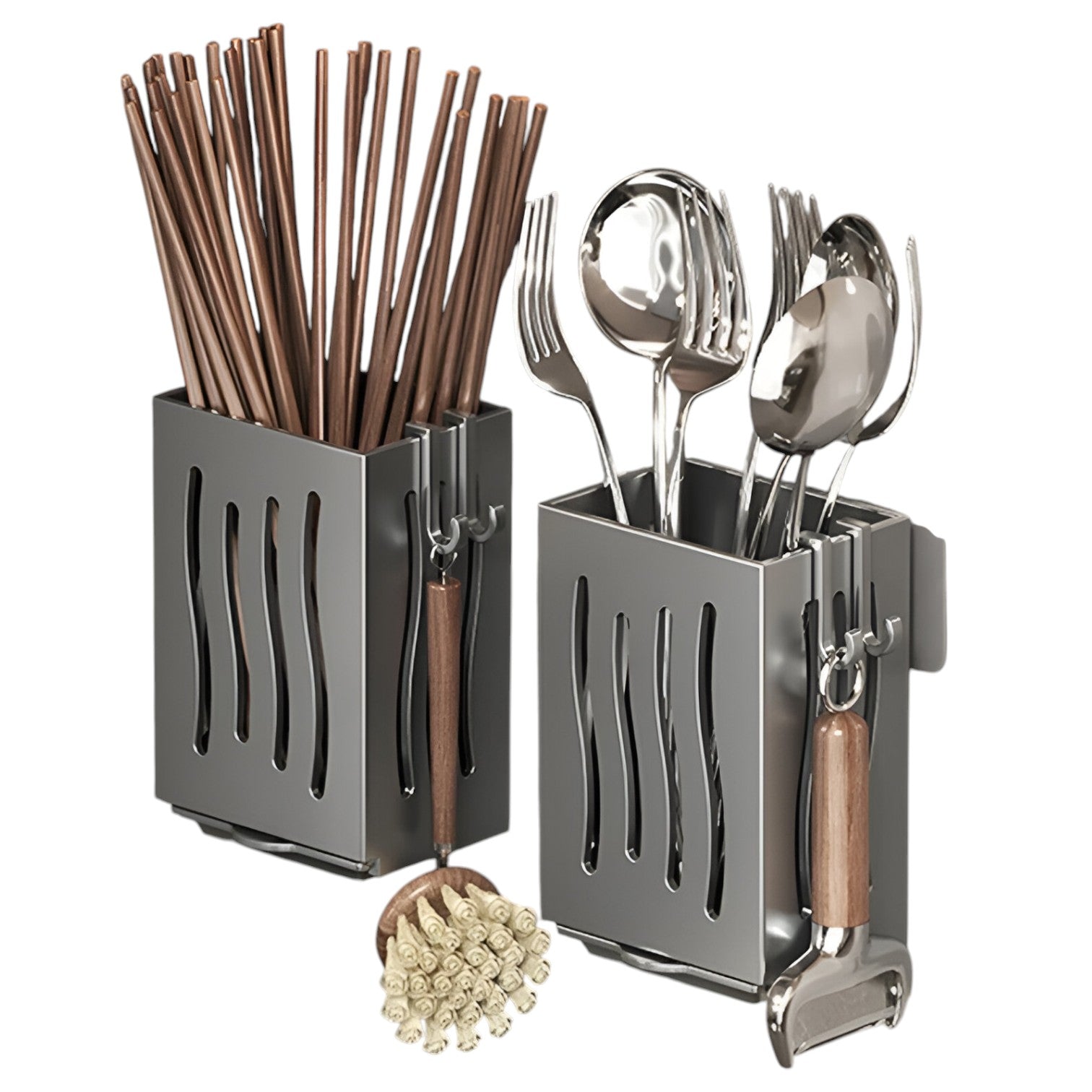 Kyren | Organizzatore da Cucina Salva Spazio – Elegante e Multifunzionale - - Kitchen kitchen accessory kitchen tools - Concept Palermo