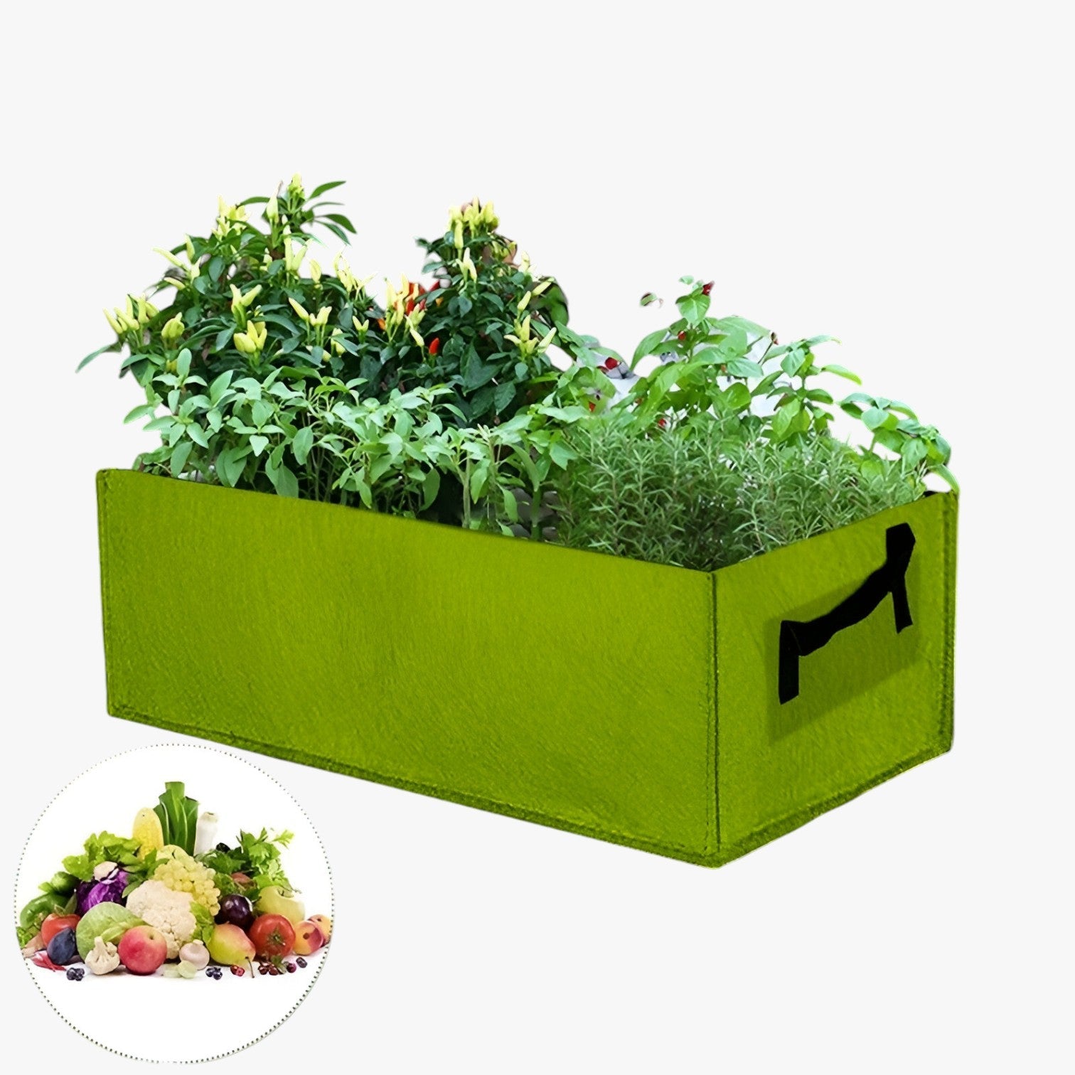 Robyn | Sacchetto per la Crescita da Gallone – Spazio-risparmiatore, durevole e sana crescita delle piante - - Garden Garden supplies Home & Garden - Concept Palermo