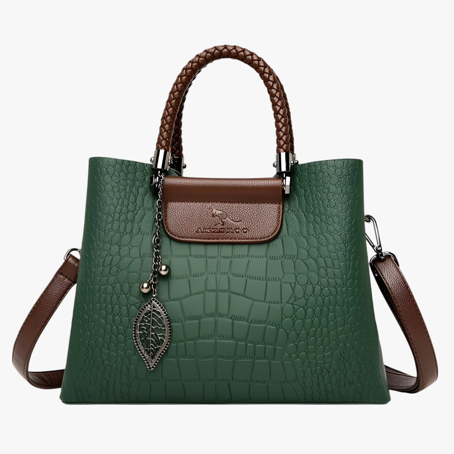 Margaret | Borsa a tracolla e a spalla in morbida pelle - Verde - Bags handbags women bags Women's handbags - Concept Palermo
