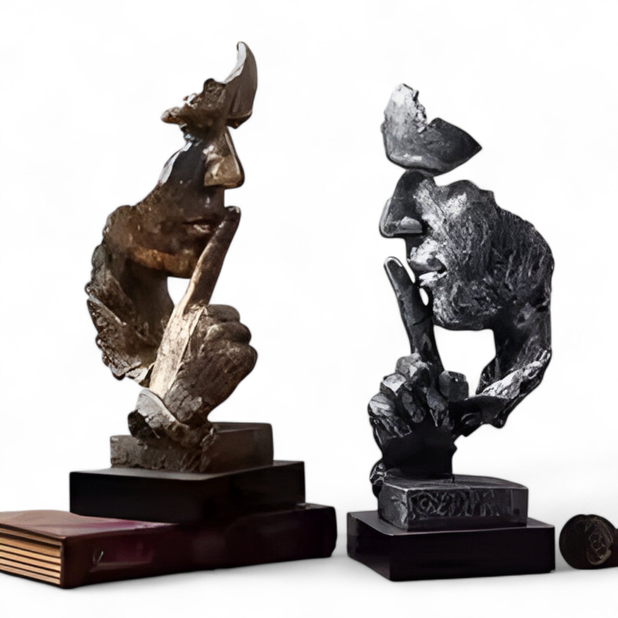 Noah | Espressione silenziosa, scultura Art Déco stimolante - - Boligindretning Figur Hjem Indendørs Skulptur Statue - Concept Palermo