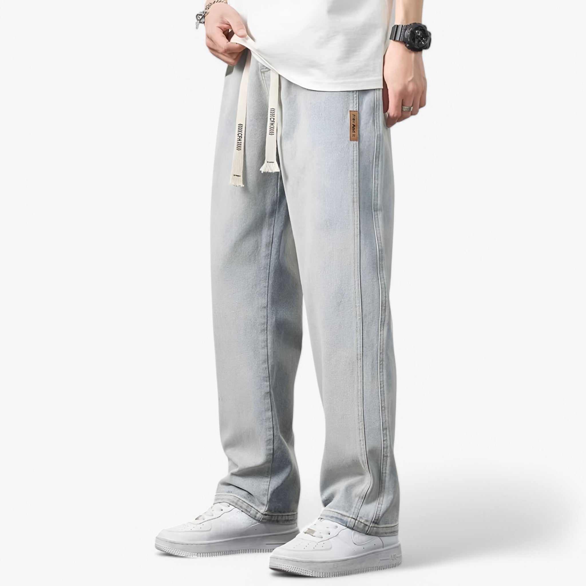 Jace | Pantaloni in denim - Trendy e comodi - - - Concept Palermo