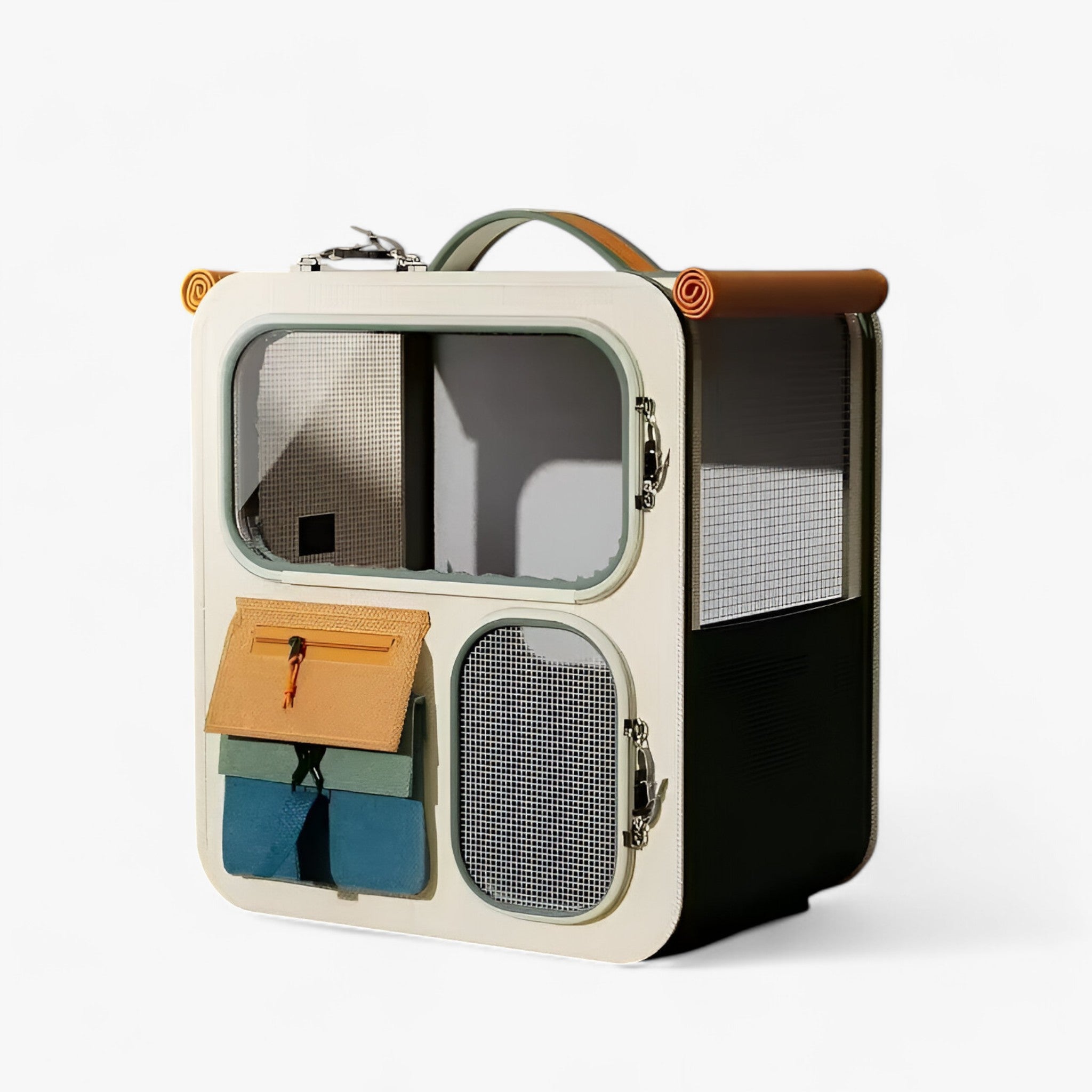 Luna | Zaino per gatti con ruote e funzione removibile - A - - Concept Palermo