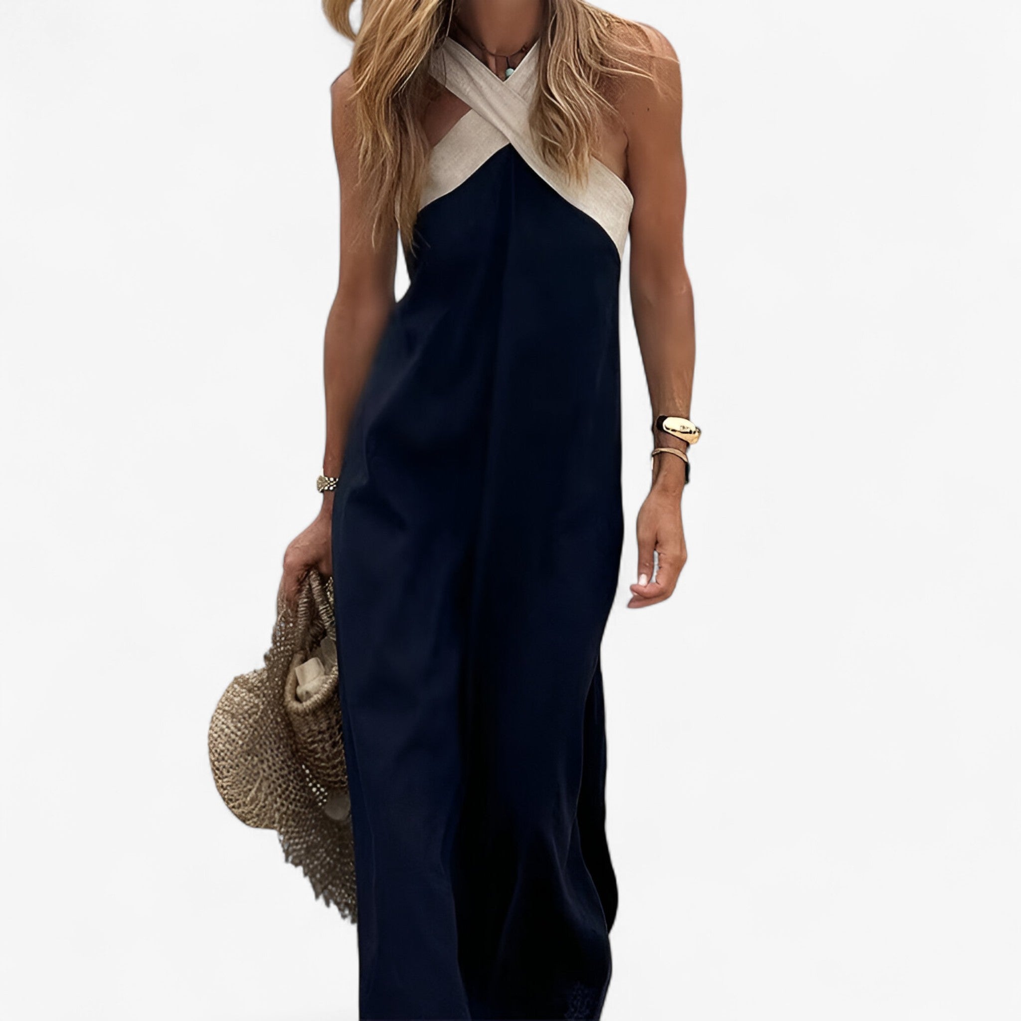 Klara | Abito con scollo all'americana – Elegante e intramontabile - - casual dresses moda mujer ropa spring summer - Concept Palermo