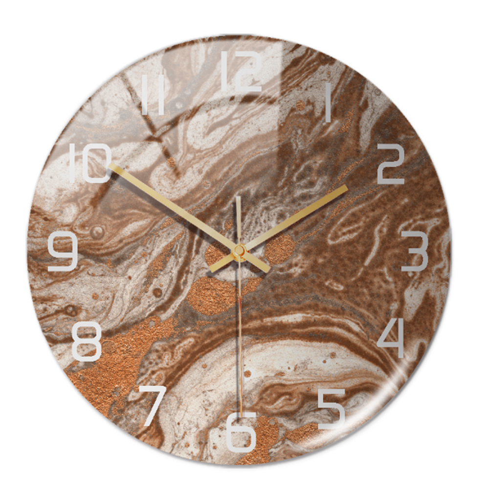 Orologio in marmo senza tempo - Rame bruno - clocks - Concept Palermo