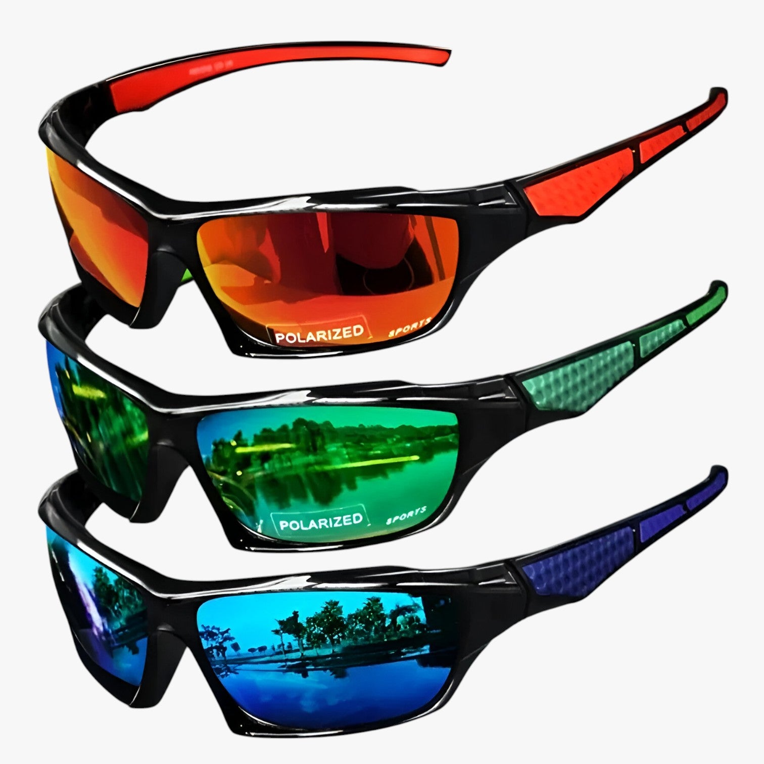 Aiden | Occhiali da Sole Sportivi Polarizzati UV400 Stile e Protezione per Lui e Lei - - men sunglasses polarized mens sunglasses Sunglasses - Concept Palermo