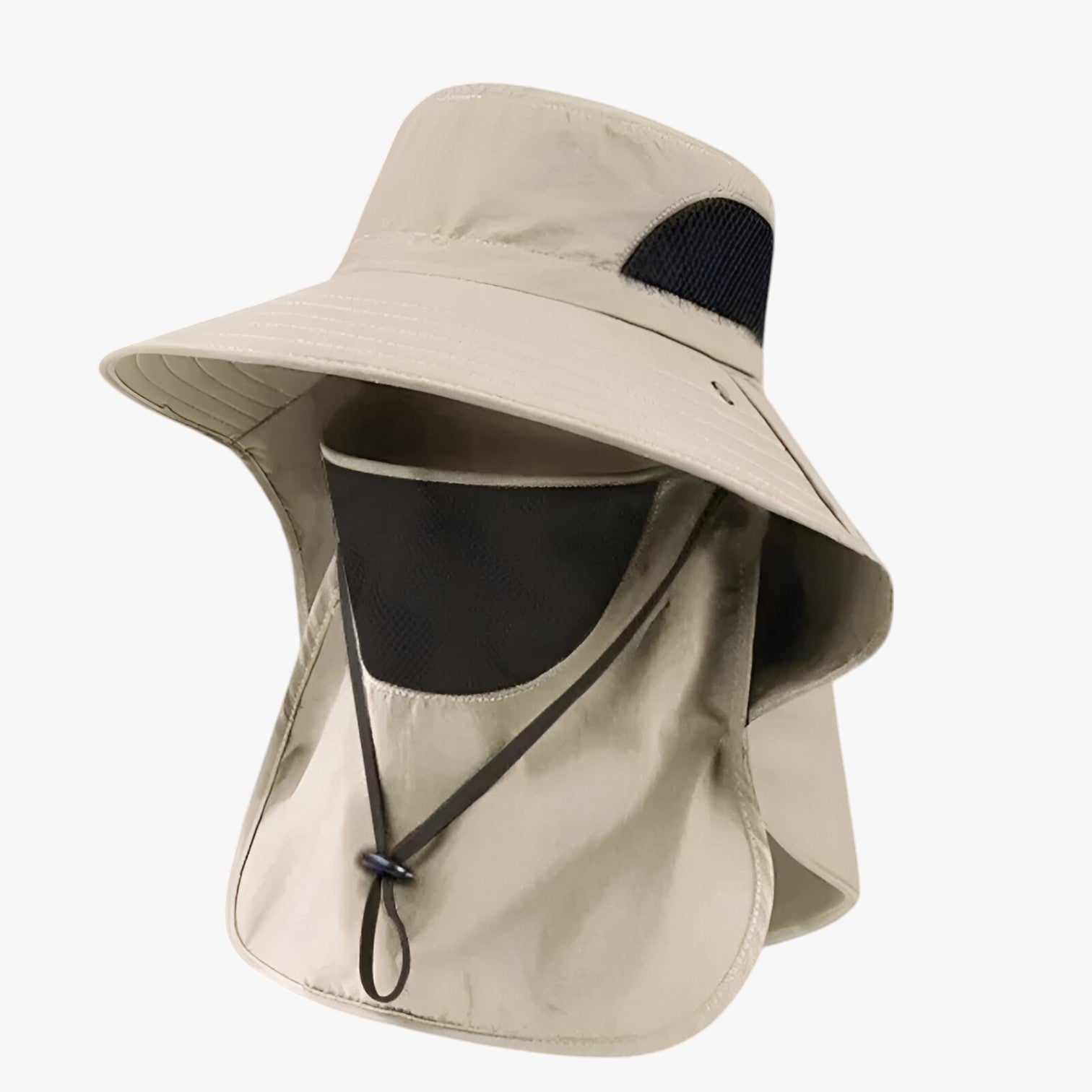 Dereck | Scarpa da pesca protettiva UV con maschera - khaki Taglia unica - bucket hats mens accessory Sun Hats - Concept Palermo