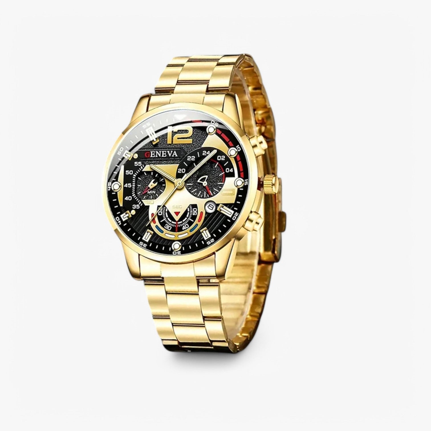 Andres | Strak e Luminoso – Orologio da Uomo in Acciaio Inossidabile di Lusso - - mens accessory watch watch for men - Concept Palermo