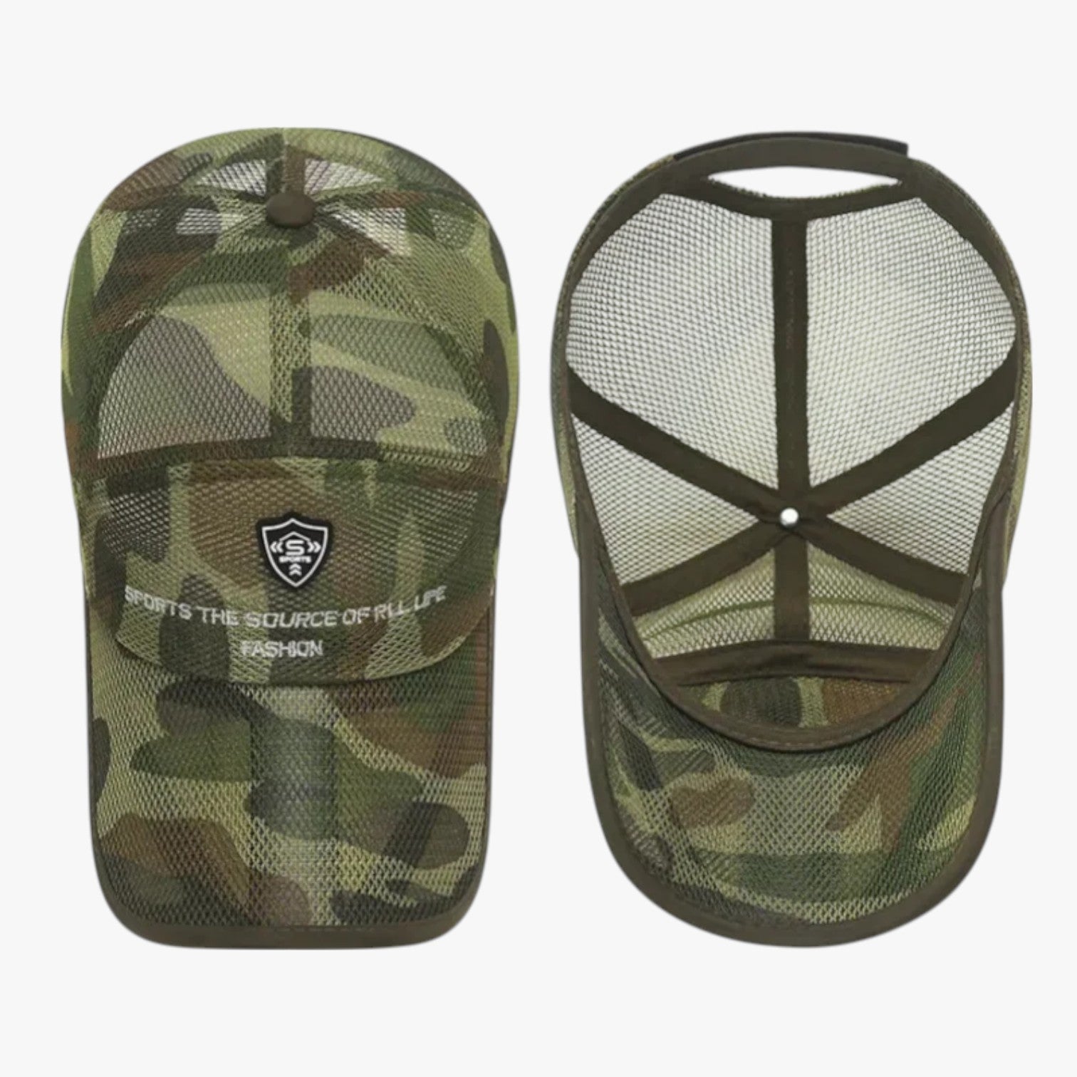 Brady | Cappello Sportivo Estivo Traspirante con Visiera Jungle - - Baseball caps caps mens cap - Concept Palermo