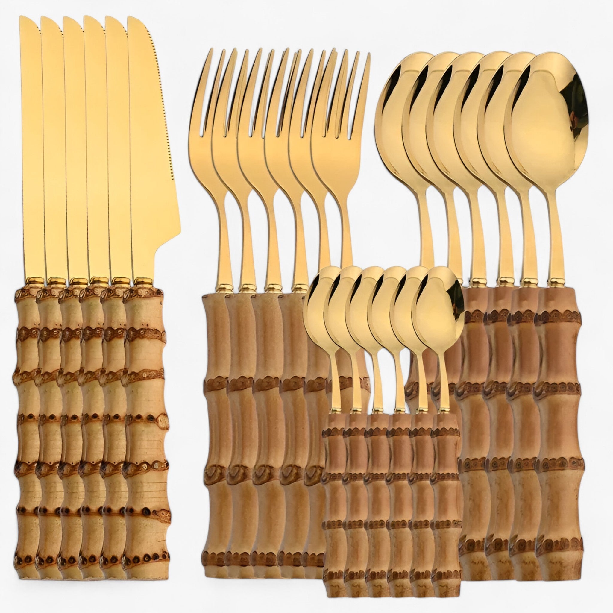 BambooCraft | Set di posate in bambù - - - Concept Palermo