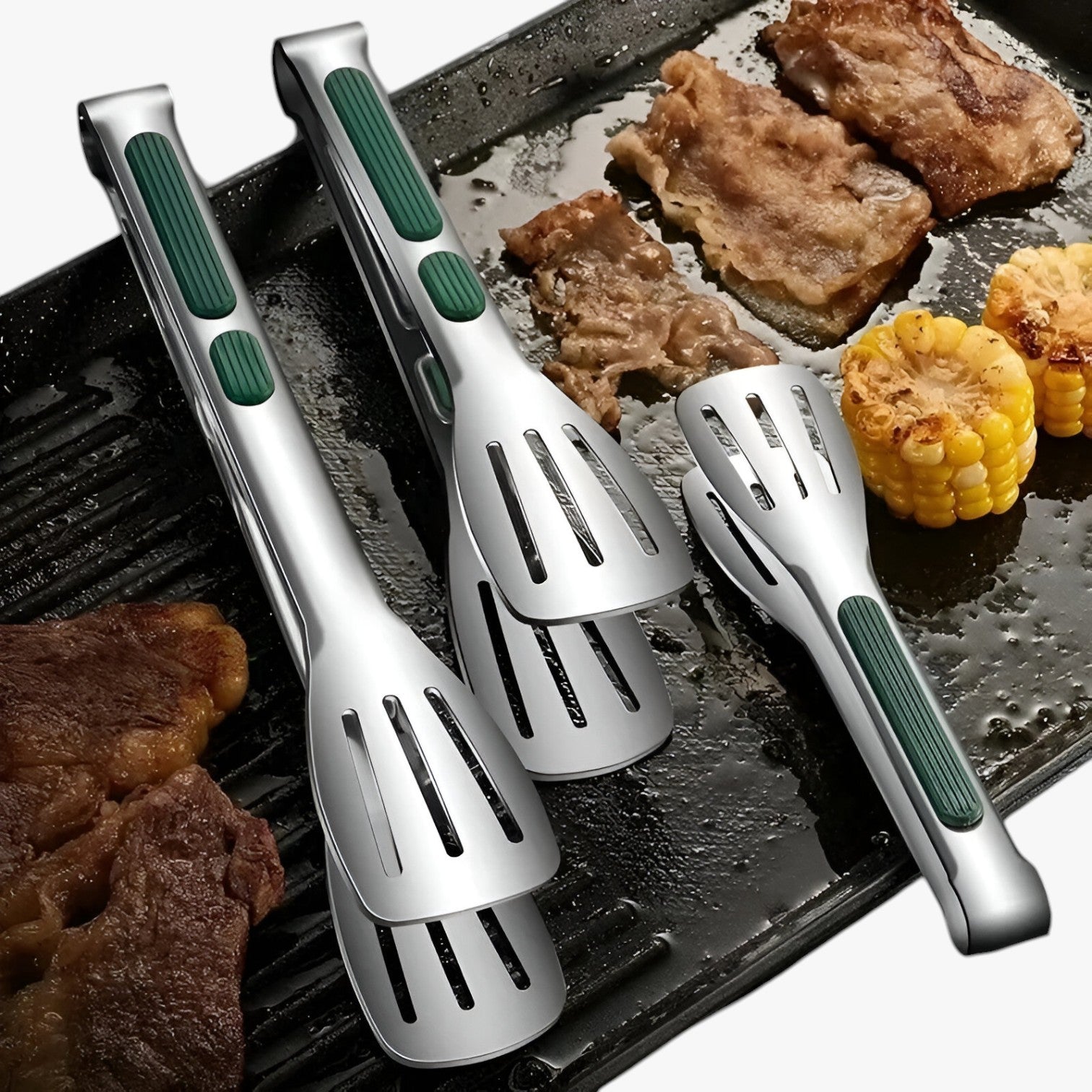 Alec | Pinze antiscivolo per alimenti: presa e controllo per ogni pasto - - Kitchen kitchen accessory kitchen tools - Concept Palermo