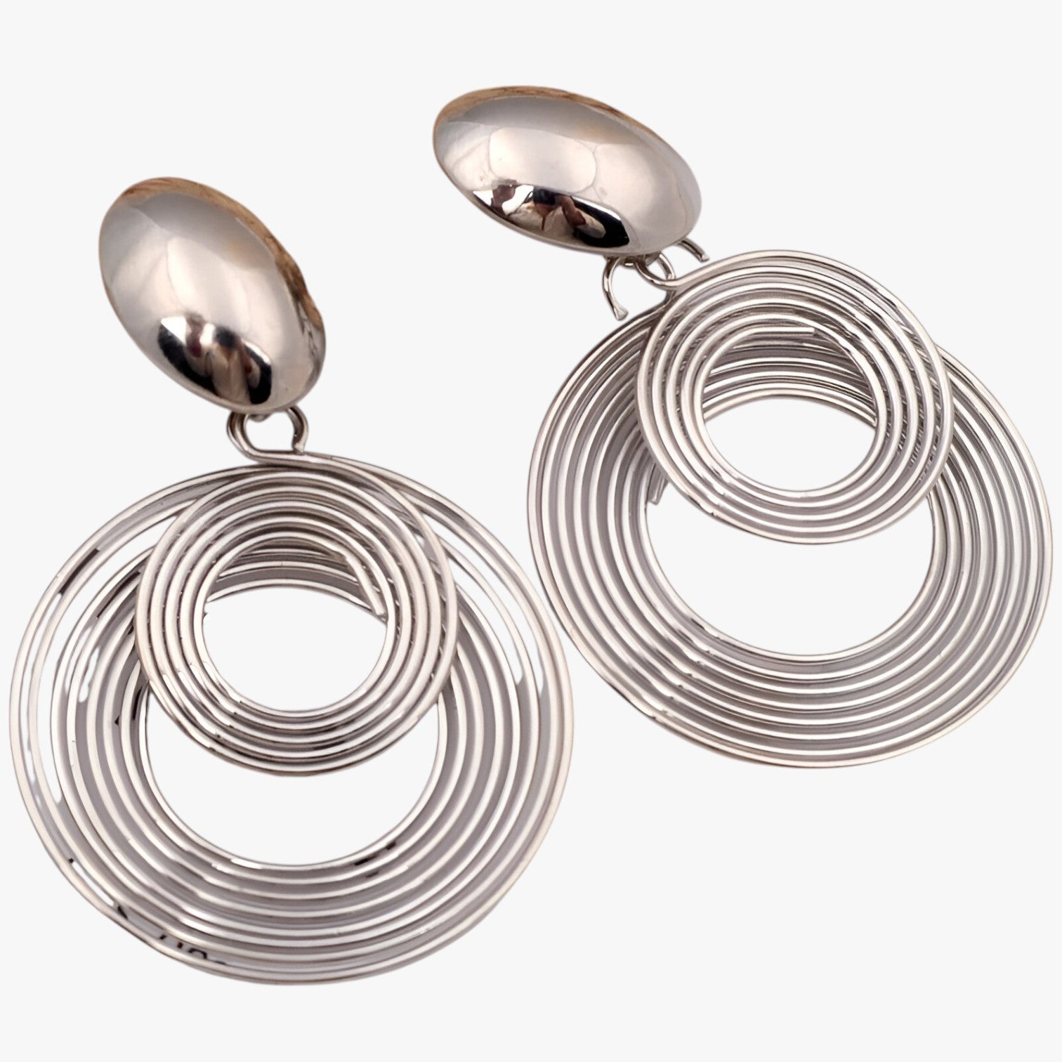 Cheryl | Orecchini geometrici oversize: eleganza moderna che illumina il tuo look - - EARRINGS Earrings for Women Girls New Fashion Earrings womens earring - Concept Palermo