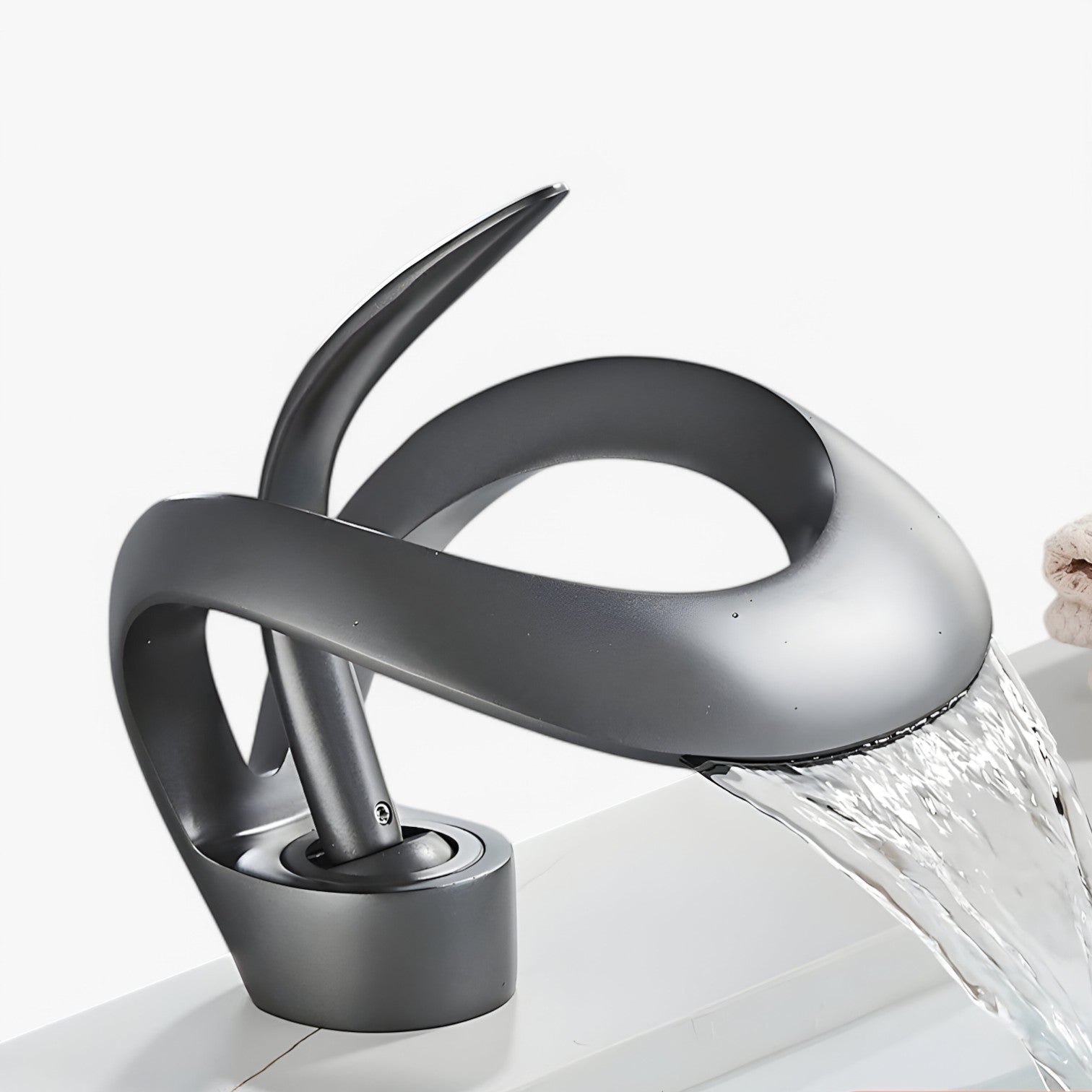 Tammy | Rubinetto a cascata – Elegante, durevole e con flusso d'acqua fluido - Grigio - Home Home & Garden - Concept Palermo