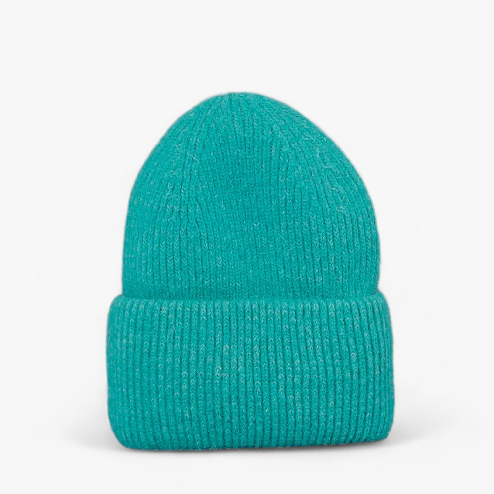 Elle | Cappello invernale: calore lussuoso con vera pelliccia di coniglio - Verde scuro 54cm-60cm - bucket hats hat Sun Hats - Concept Palermo