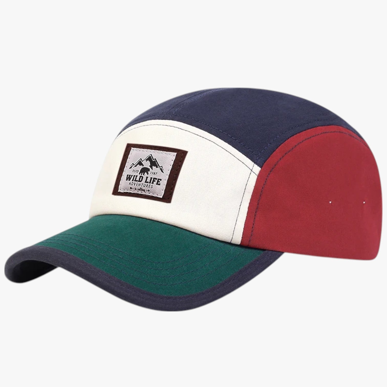 Brixton | Cappello 5 Pannelli Stile Vintage Unisex - Blu Navy Regolabile - Baseball caps caps mens cap - Concept Palermo