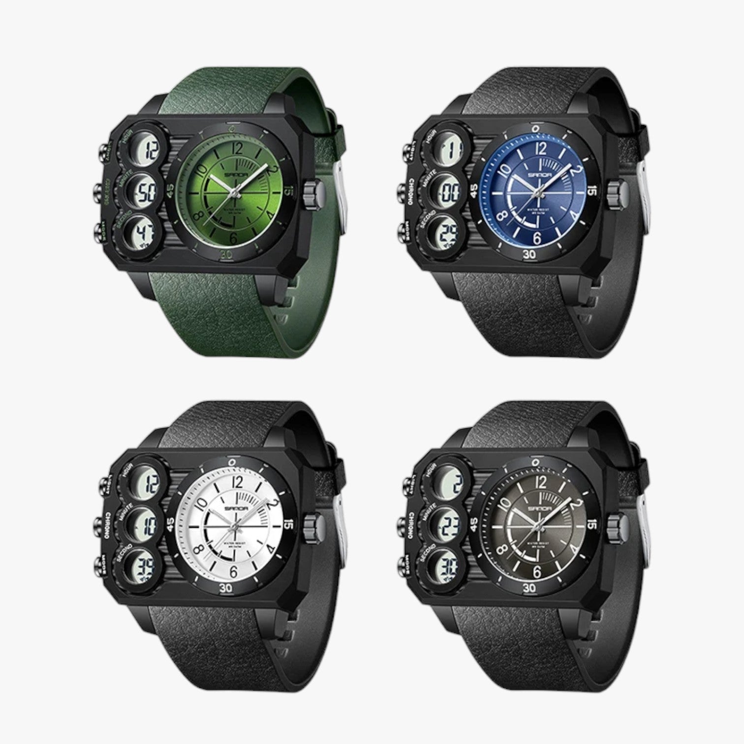 Zain | Orologio sportivo con doppio display - - watch watches WATCHES FOR MEN - Concept Palermo