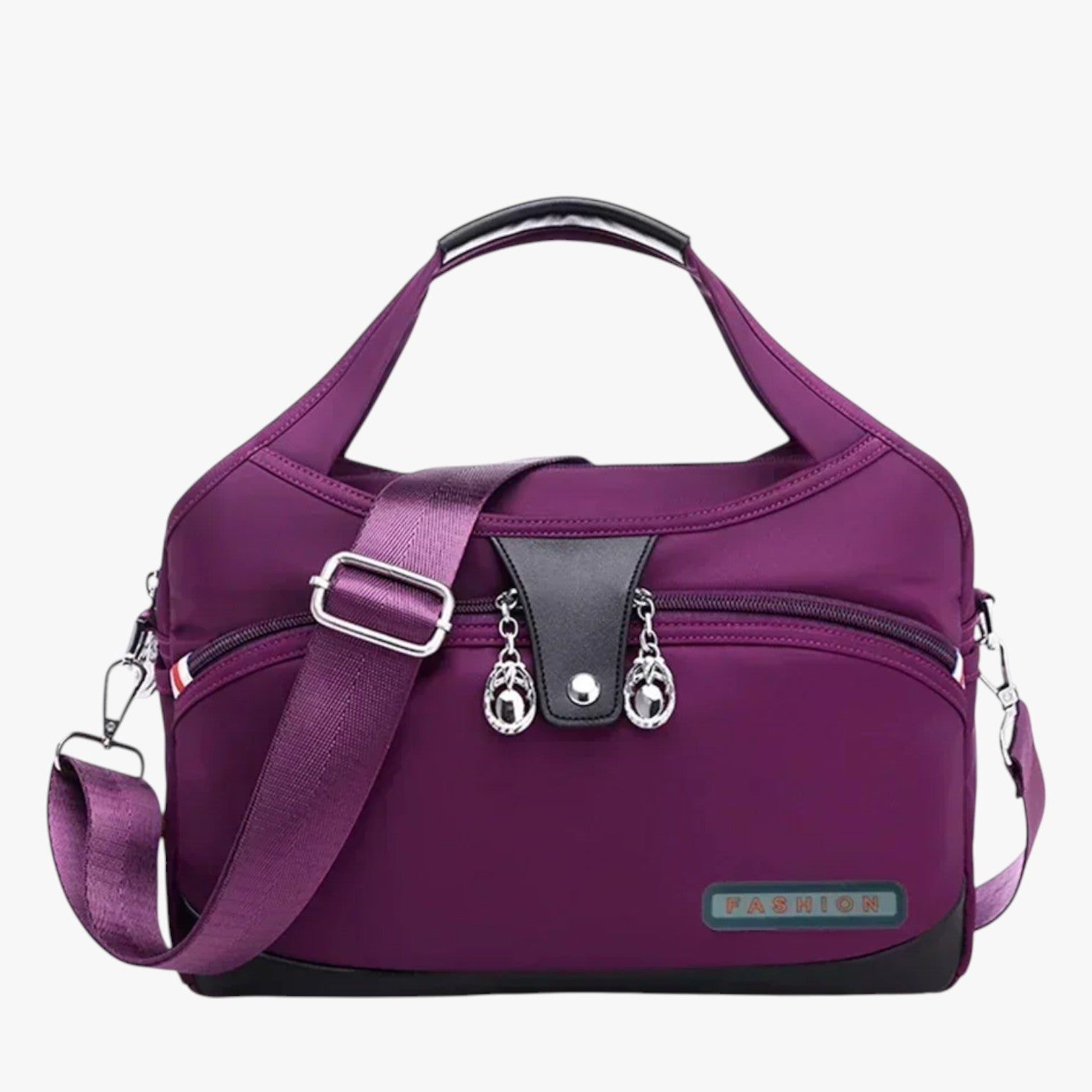 Leona | Borsa a tracolla alla moda con spazio extra - Porpora - bag Bags handbags women bags Women's handbags - Concept Palermo