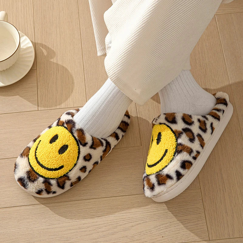 HappySlides™ - Faccina leopardo - Beige - indoor slippers slippers slippers for men slippers for women - Concept Palermo