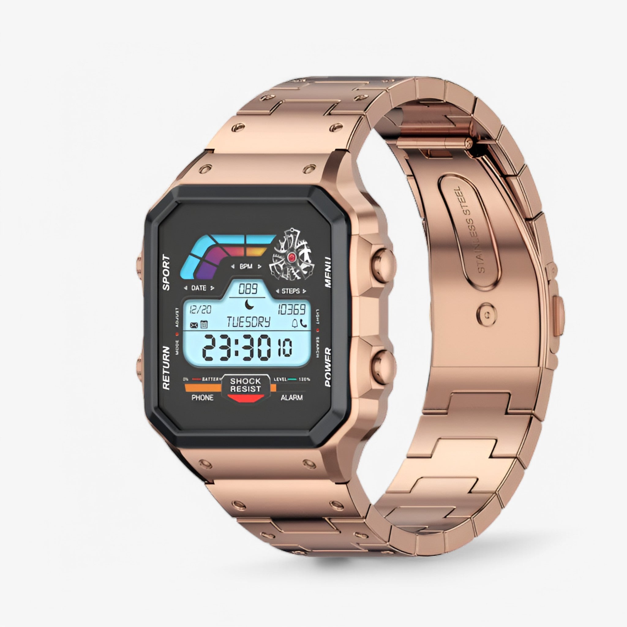 Kairos | Orologio Intelligente di Fascia Alta - AW39 Rosa d'oro - - Concept Palermo