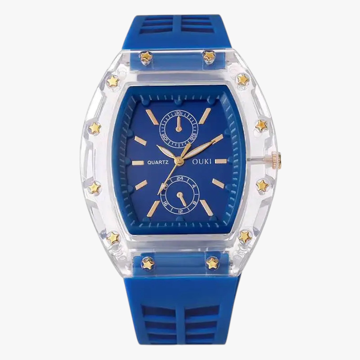 Kate | Orologio analogico casual in silicone - Blu senza scatola - female watch ladies watch watch watch for women watches - Concept Palermo