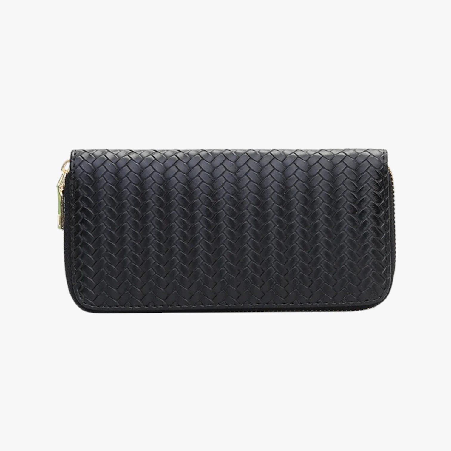 Ivory | Elegante portafoglio lungo con porta telefono e porta carte - Nero - wallet wallets womens wallet - Concept Palermo