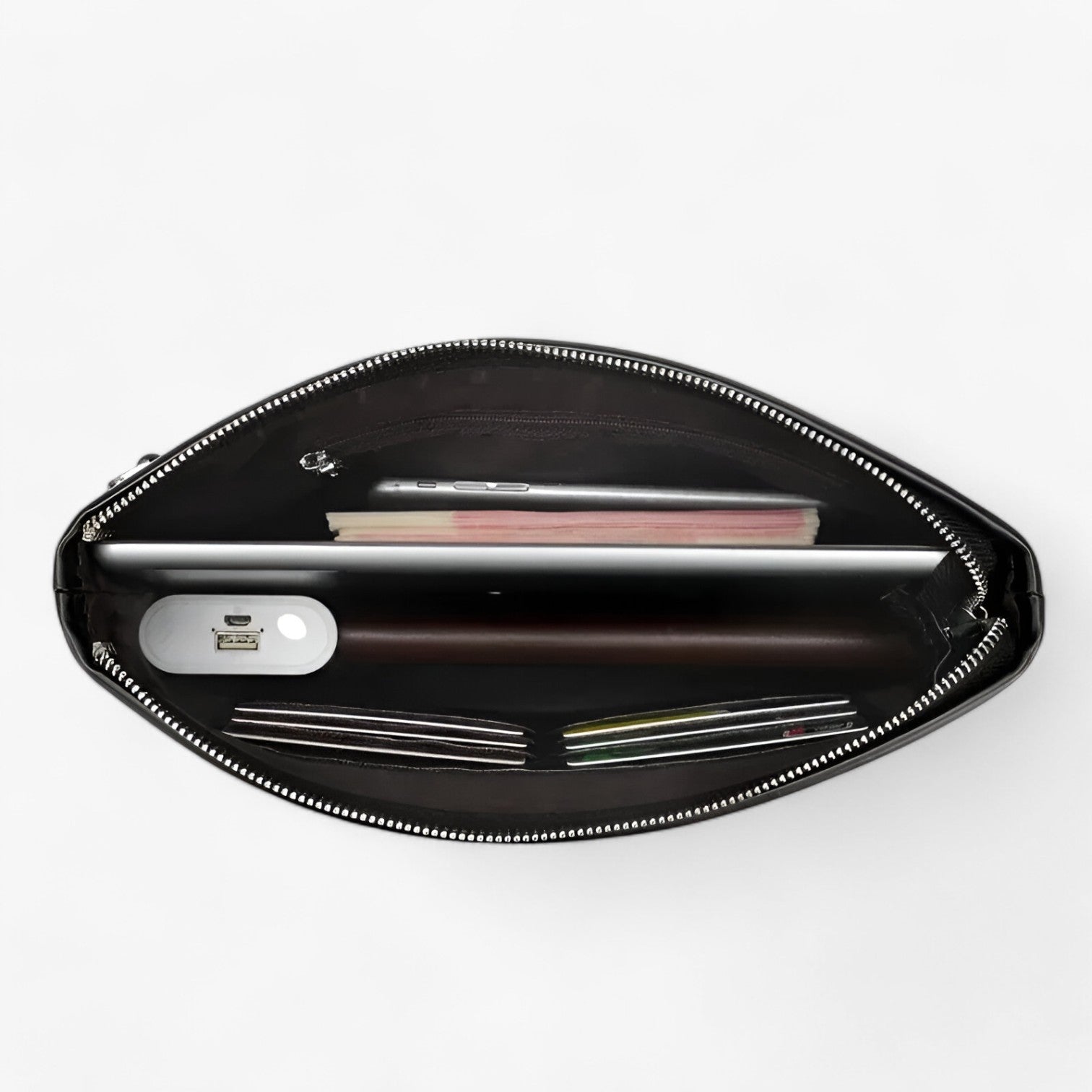 Henrik | Borsa di Lusso in Pelle con Grande Capacità - - mens accessory mens wallet wallet - Concept Palermo