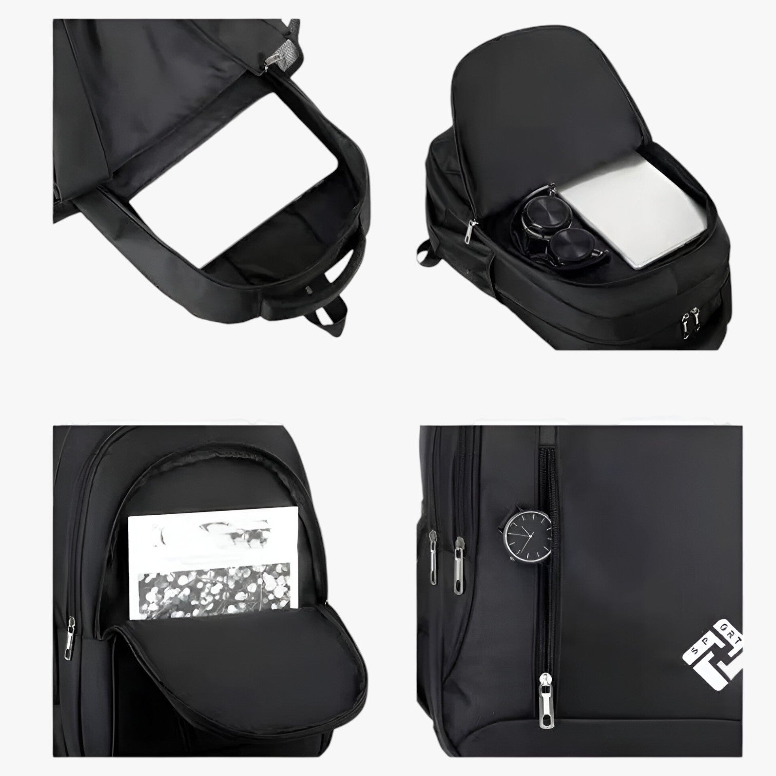 Harold | Zaino da lavoro impermeabile – Elegante e funzionale - - Backpacks Bags mens bag - Concept Palermo