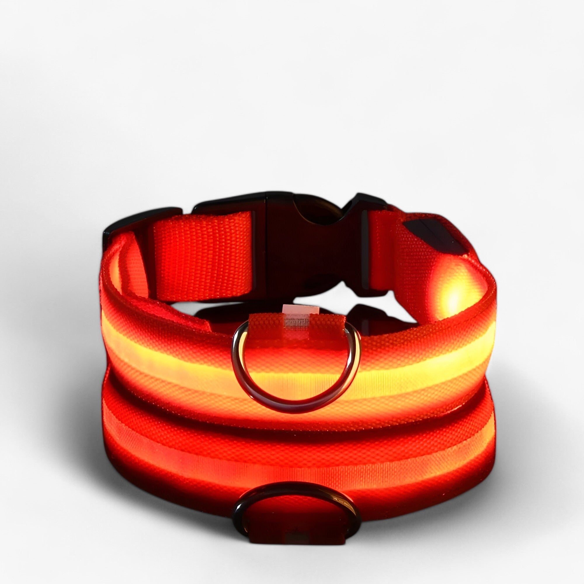 Lumi | Collare LED per Cani Sicuro - Visibile al Buio - Rosso - Dog Collar DOG SUPPLIES Pet supplies - Concept Palermo