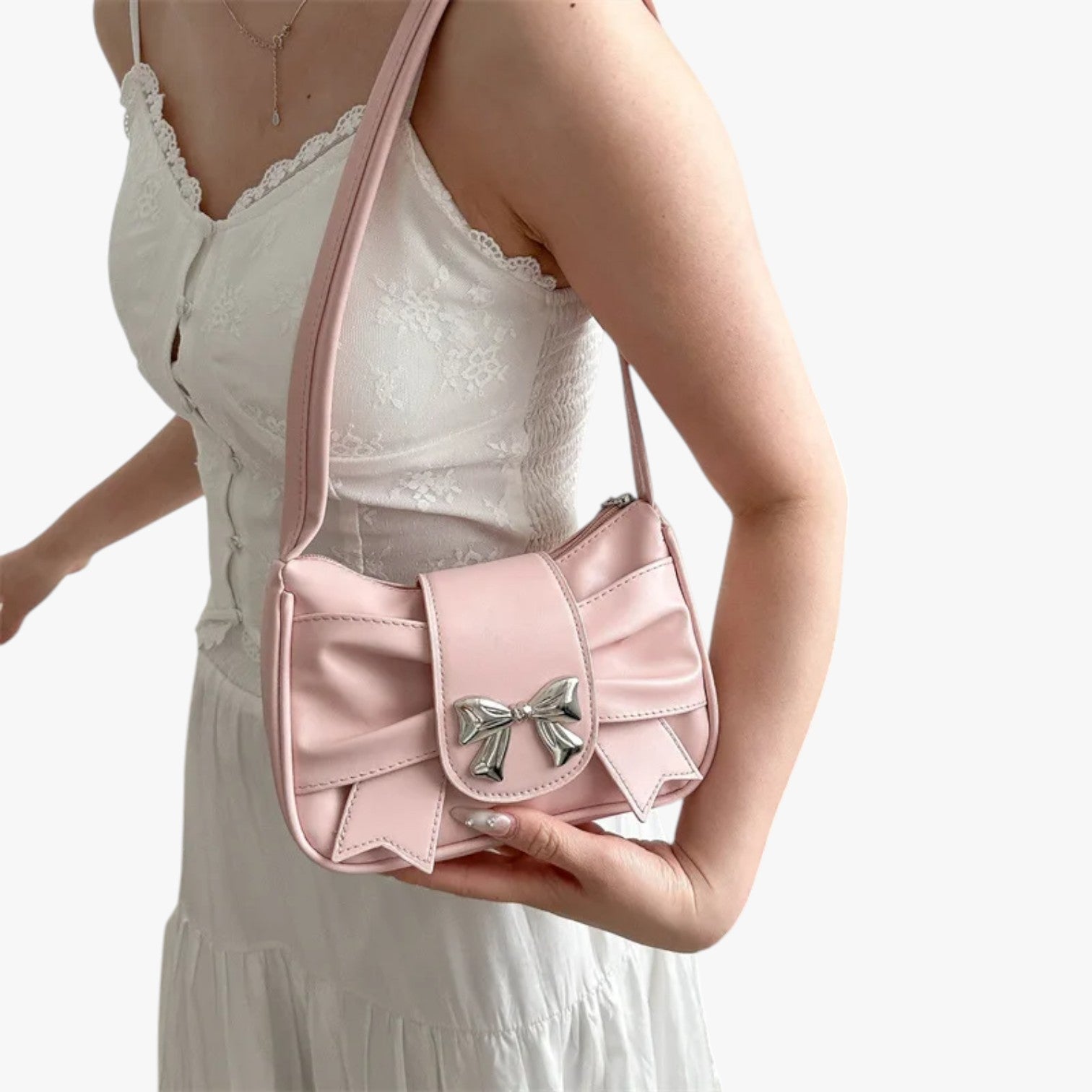 Alilie | Pochette elegante da donna – Borsa compatta ed elegante - - Bags Shoulder Bags Women's shoulder bag - Concept Palermo