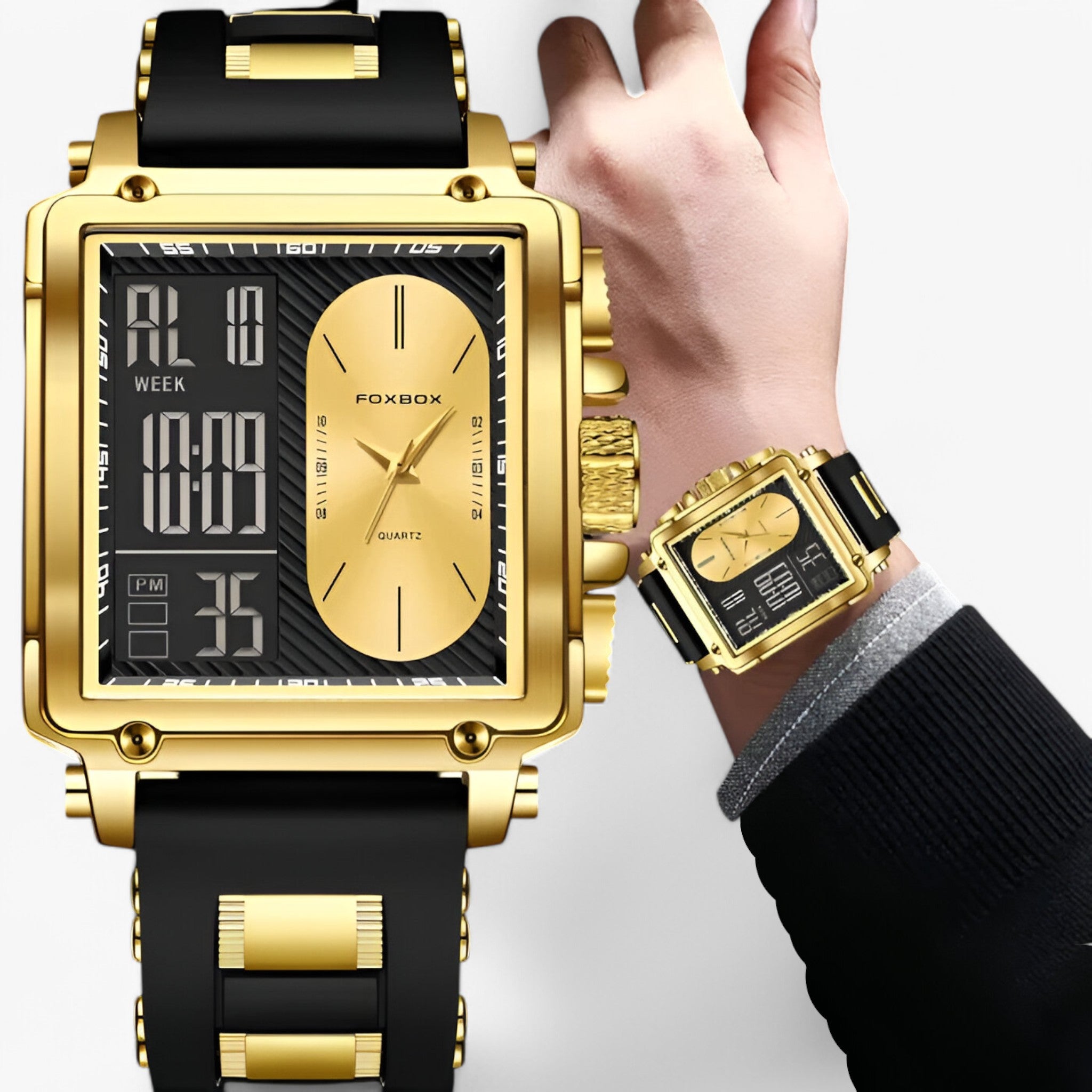 Rico | Orologio digitale sportivo impermeabile - - men watch watch for men - Concept Palermo