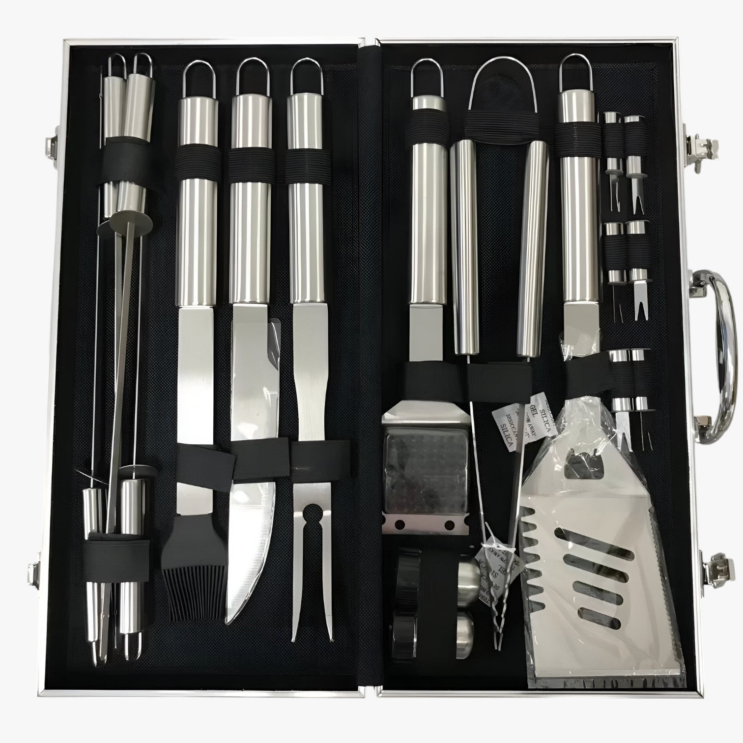 Ernesto | Set Completo per BBQ Ultimo – Sostenibile e Portatile - Set da 18 pezzi - Kitchen kitchen tools - Concept Palermo
