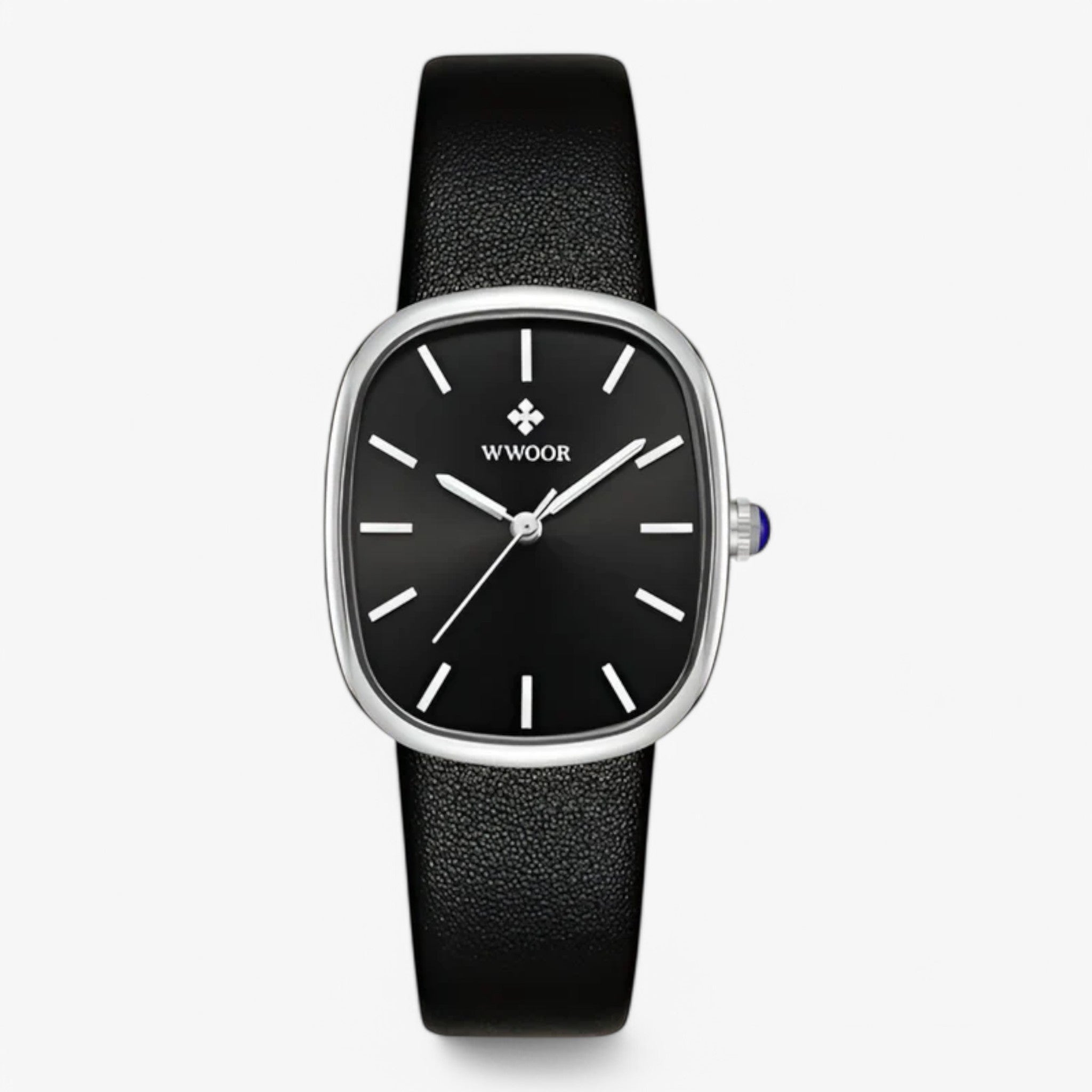 Lena | Elegante orologio in pelle - Nero - watches wrist watches for women - Concept Palermo