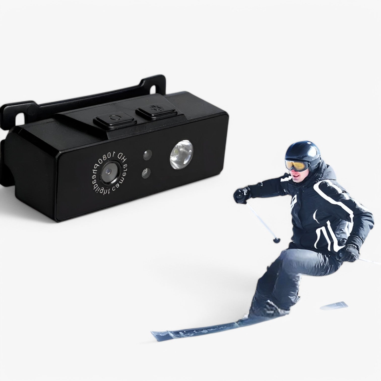Satefano | Action camera handsfree 1080P HD – Cattura ogni momento con facilità - - camera gadget - Concept Palermo