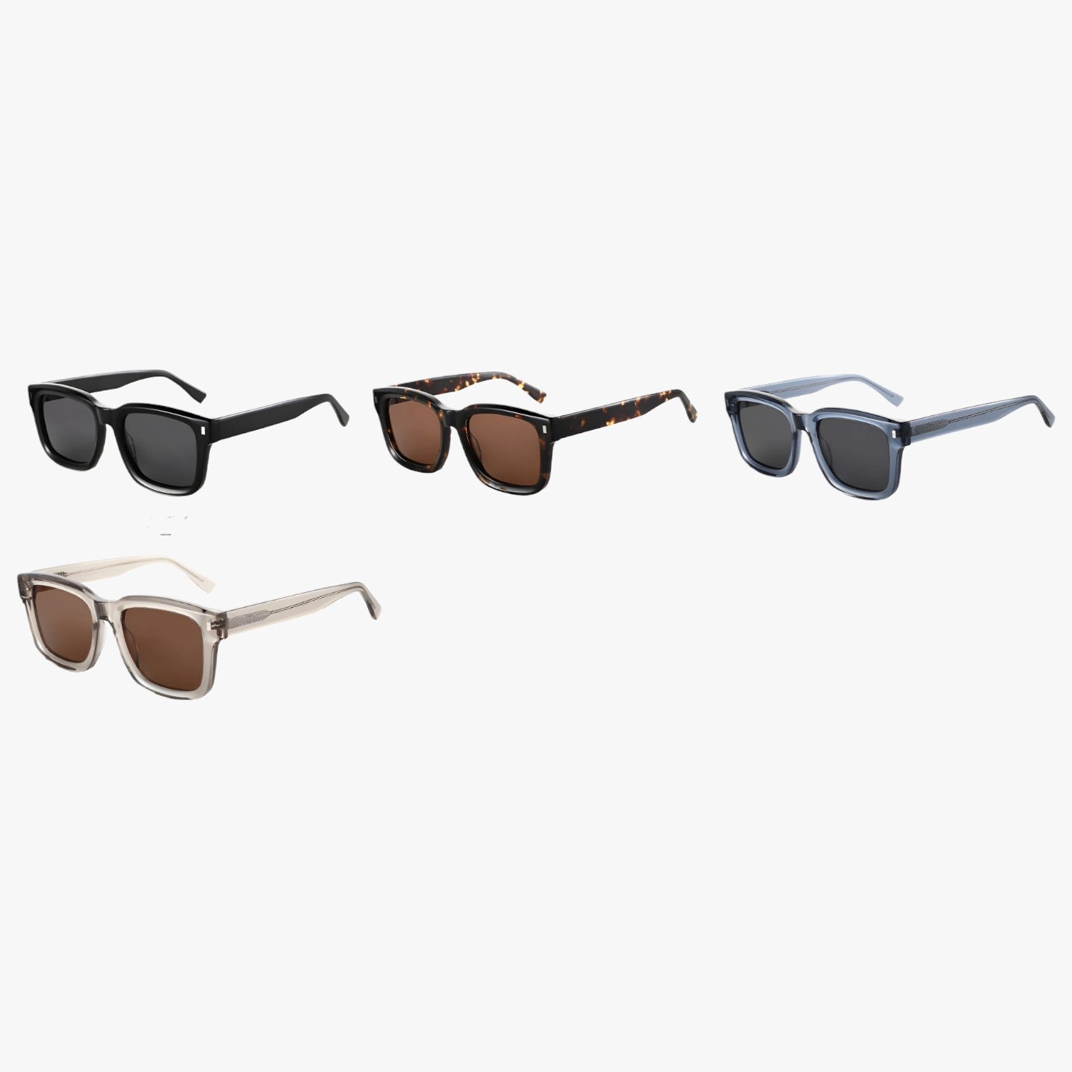 Enrique | Trend occhiali da sole in acetato polarizzati – protezione stilosa - - mens sunglasses Polarized man sunglasses Sunglasses - Concept Palermo
