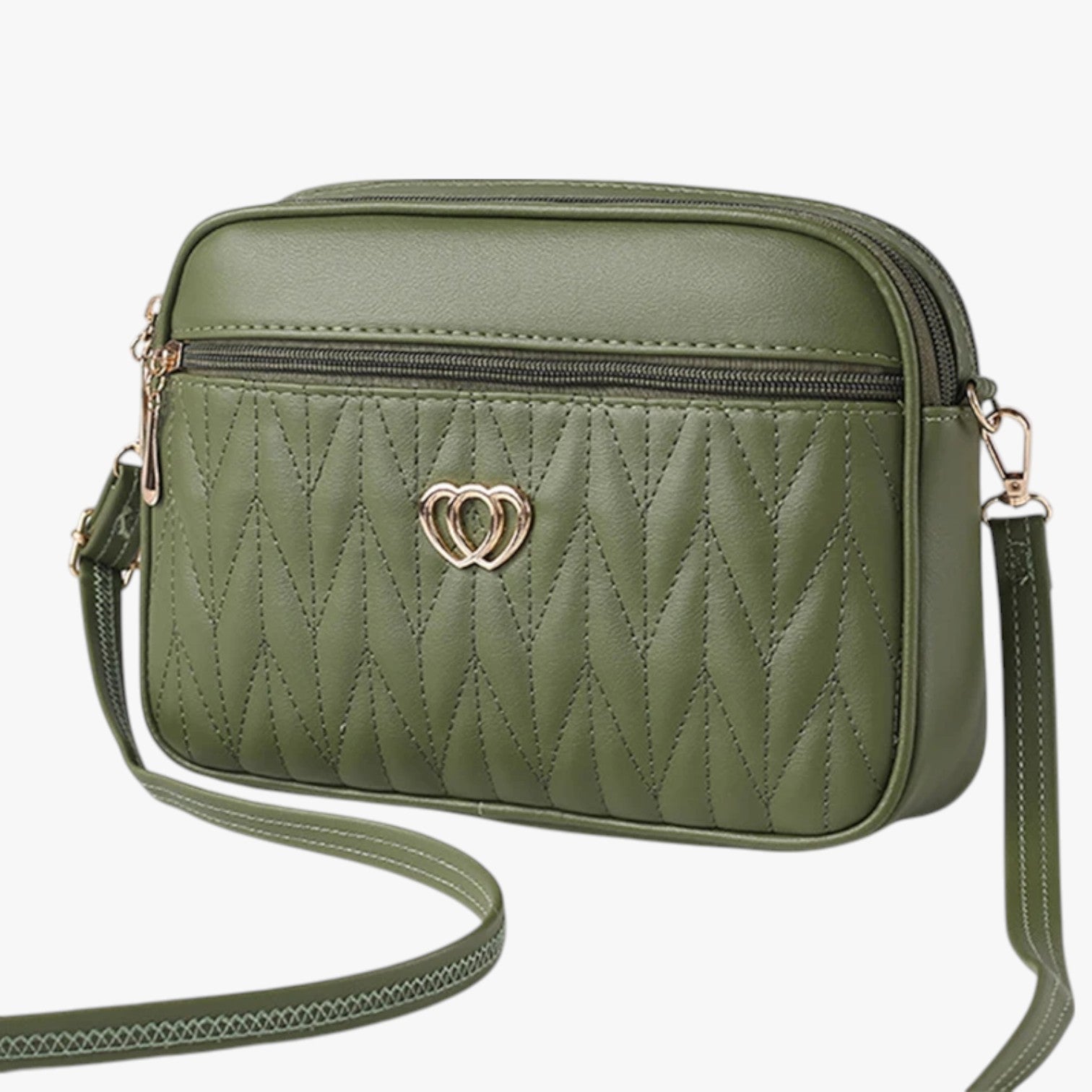 Mariah | Borsa Donna 2024 in Pelle PU Morbida, Elegante e Versatile - verde 26x7x18cm - bag Bags Shoulder & Crossbody Bags Shoulder Bags women bags - Concept Palermo