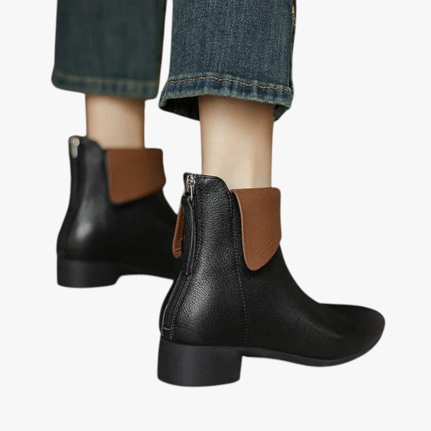 Amelia | Stivaletti retrò in pelle: comfort e stile per l'autunno - - BOOTS Boots & Shoes Leather Boots womens boots - Concept Palermo