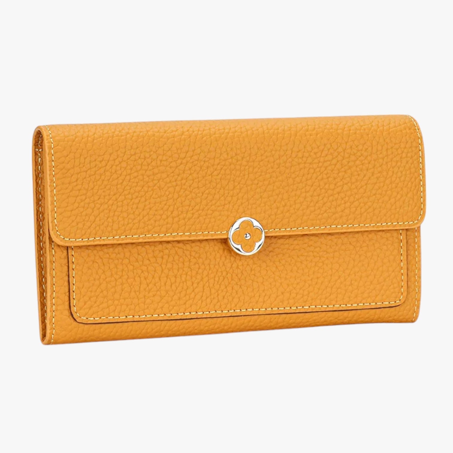 Anahi | Portafoglio da donna in vera pelle, eleganza e funzionalità - Giallo - wallet womens wallet - Concept Palermo