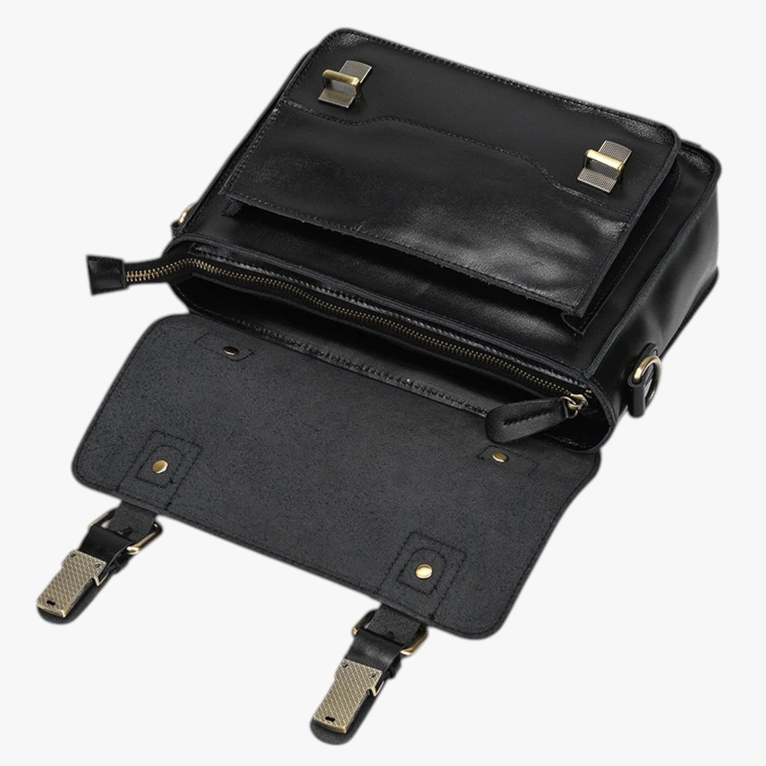 Nico | Borsa a tracolla antifurto unisex in pelle elegante - - Bags bags for men mens bag Shoulder & Crossbody Bags - Concept Palermo